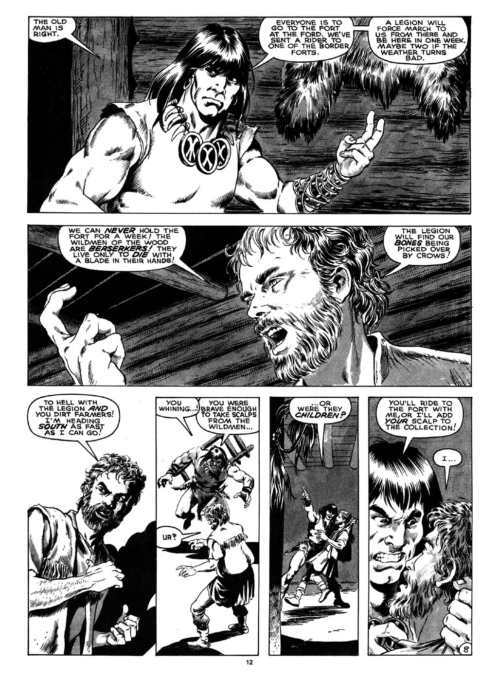 Read online The Savage Sword Of Conan comic -  Issue #163 - 13