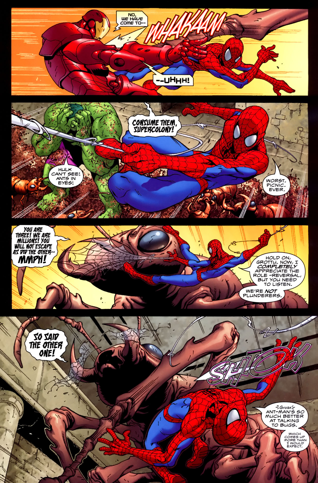 Read online Marvel Adventures: Iron Man, Hulk, and Spider-Man comic -  Issue # Full - 15
