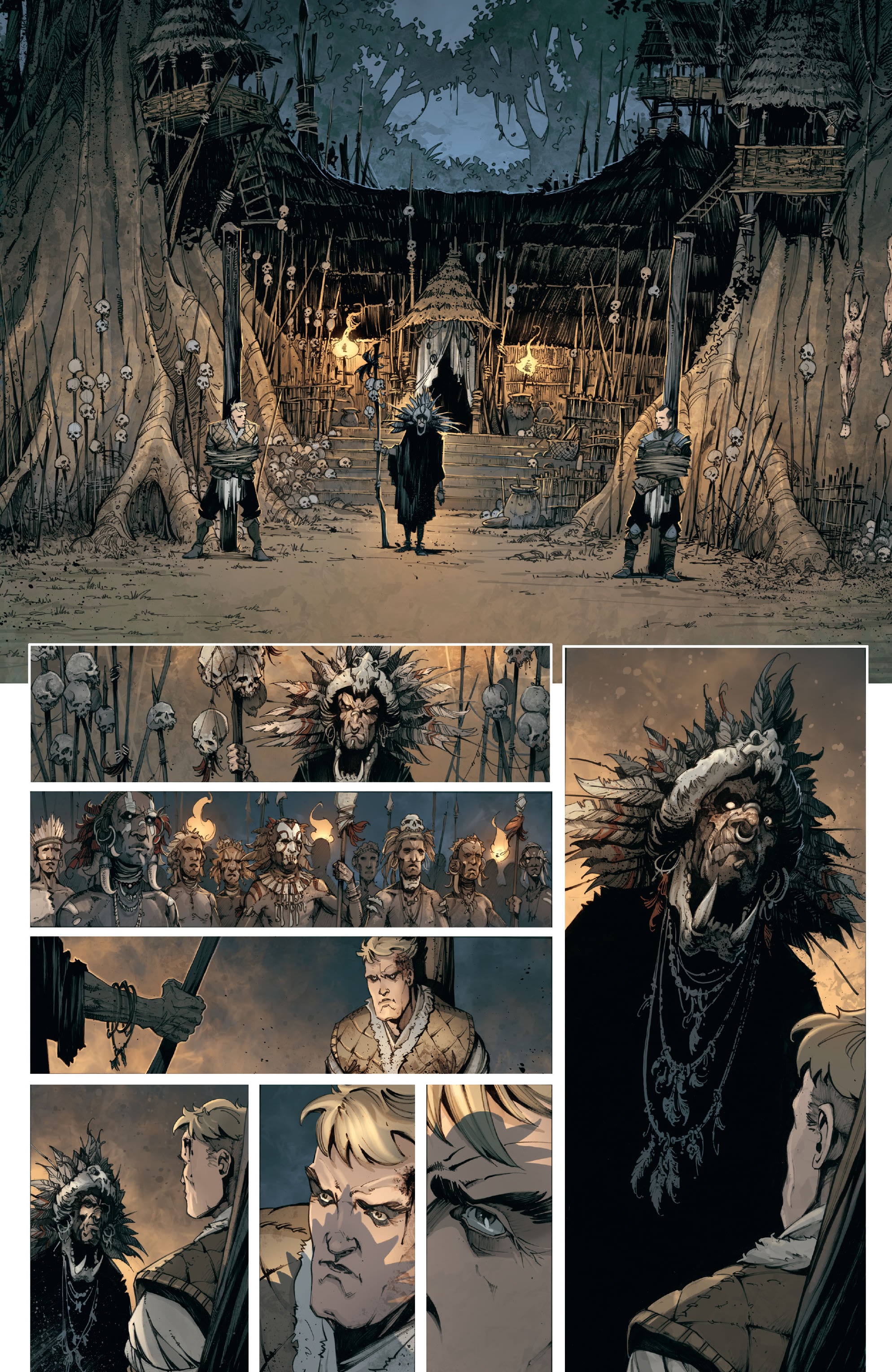 Read online The Cimmerian: Beyond The Black River comic -  Issue #1 - 18