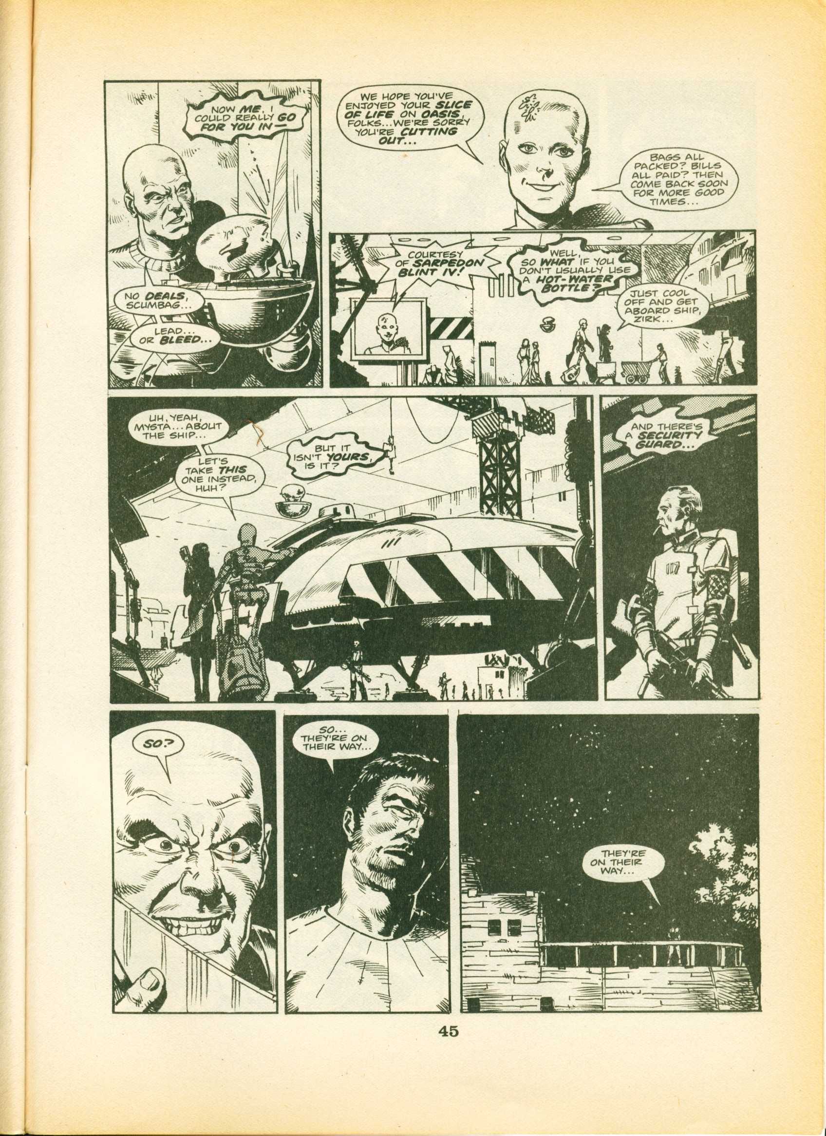 Read online Warrior comic -  Issue #9 - 45