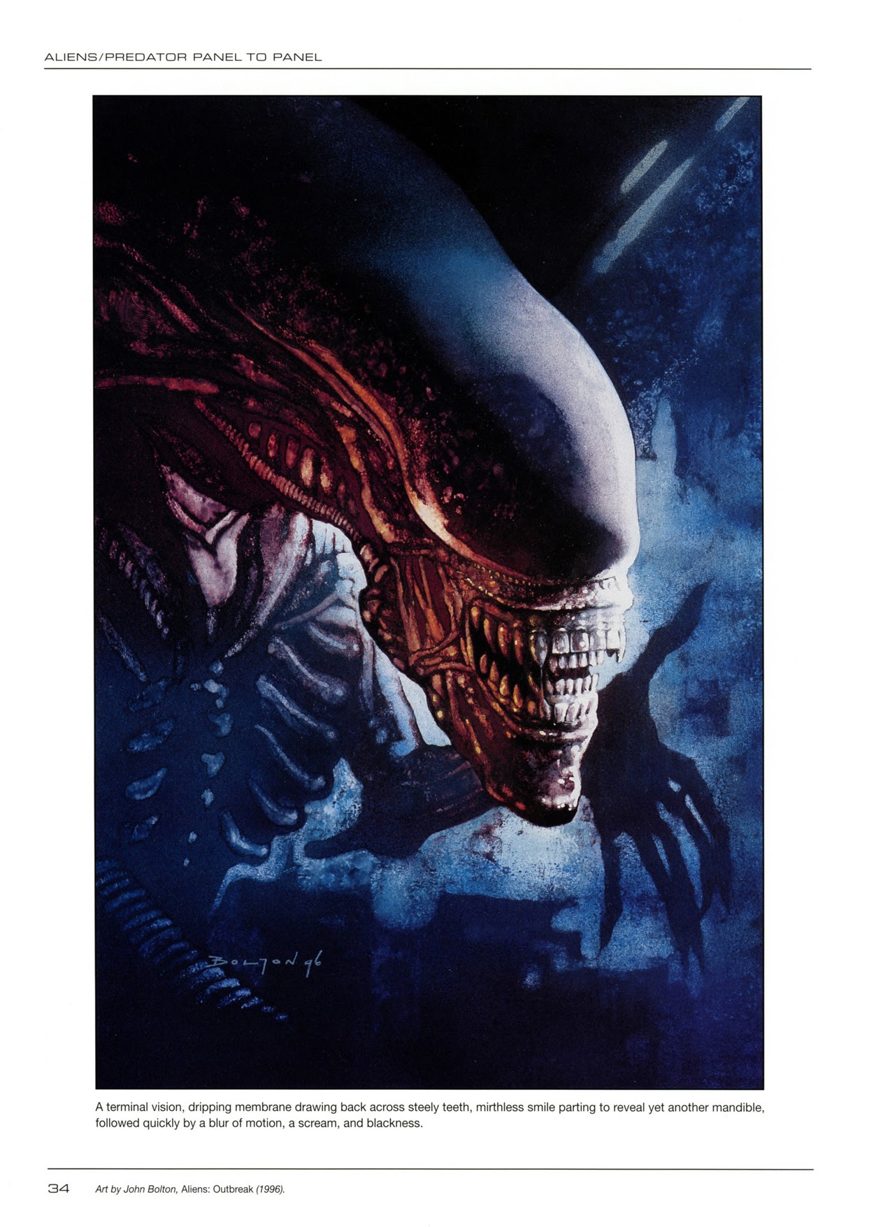 Read online Aliens/Predator: Panel to Panel comic -  Issue # TPB (Part 1) - 33
