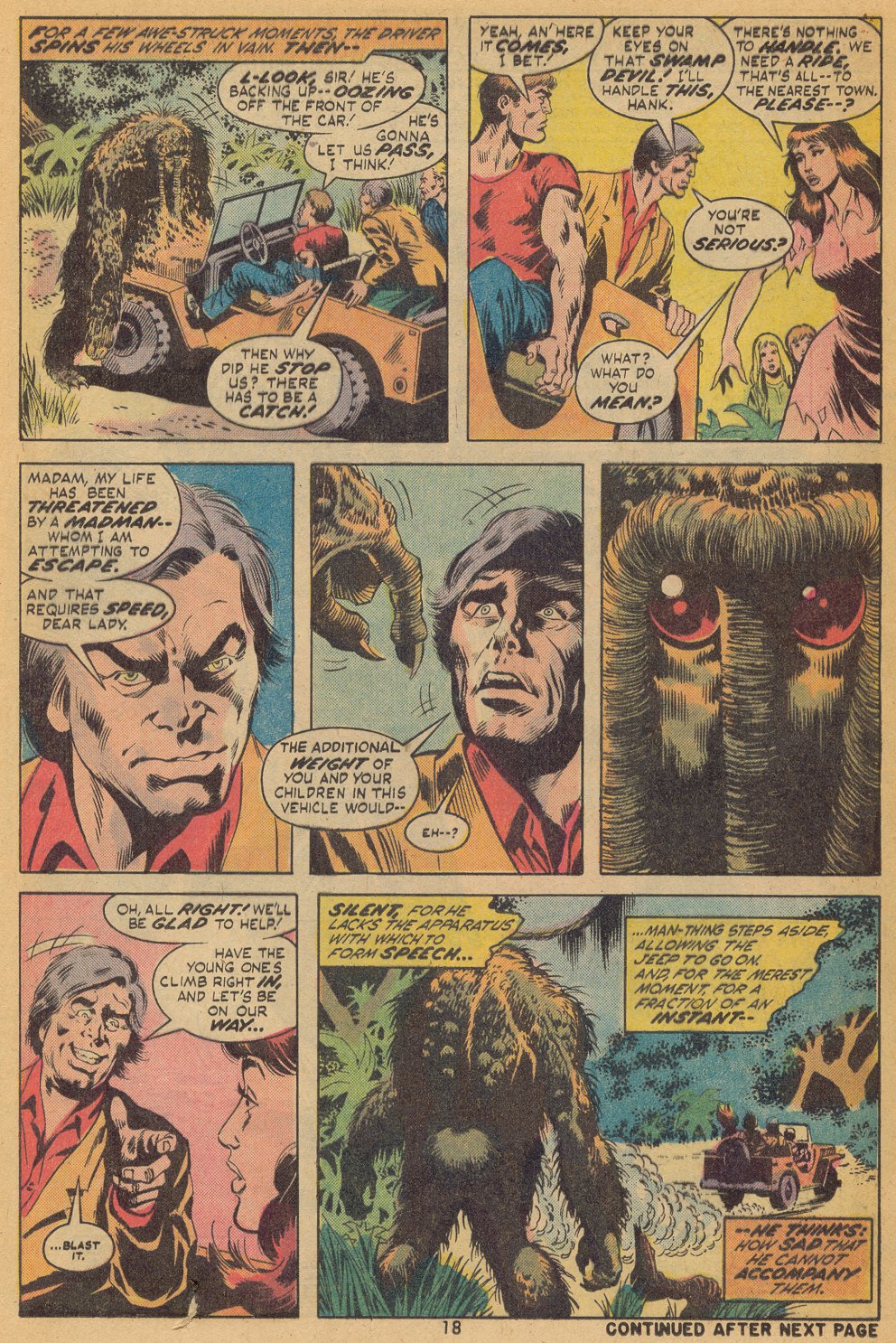 Read online Man-Thing (1974) comic -  Issue #4 - 12