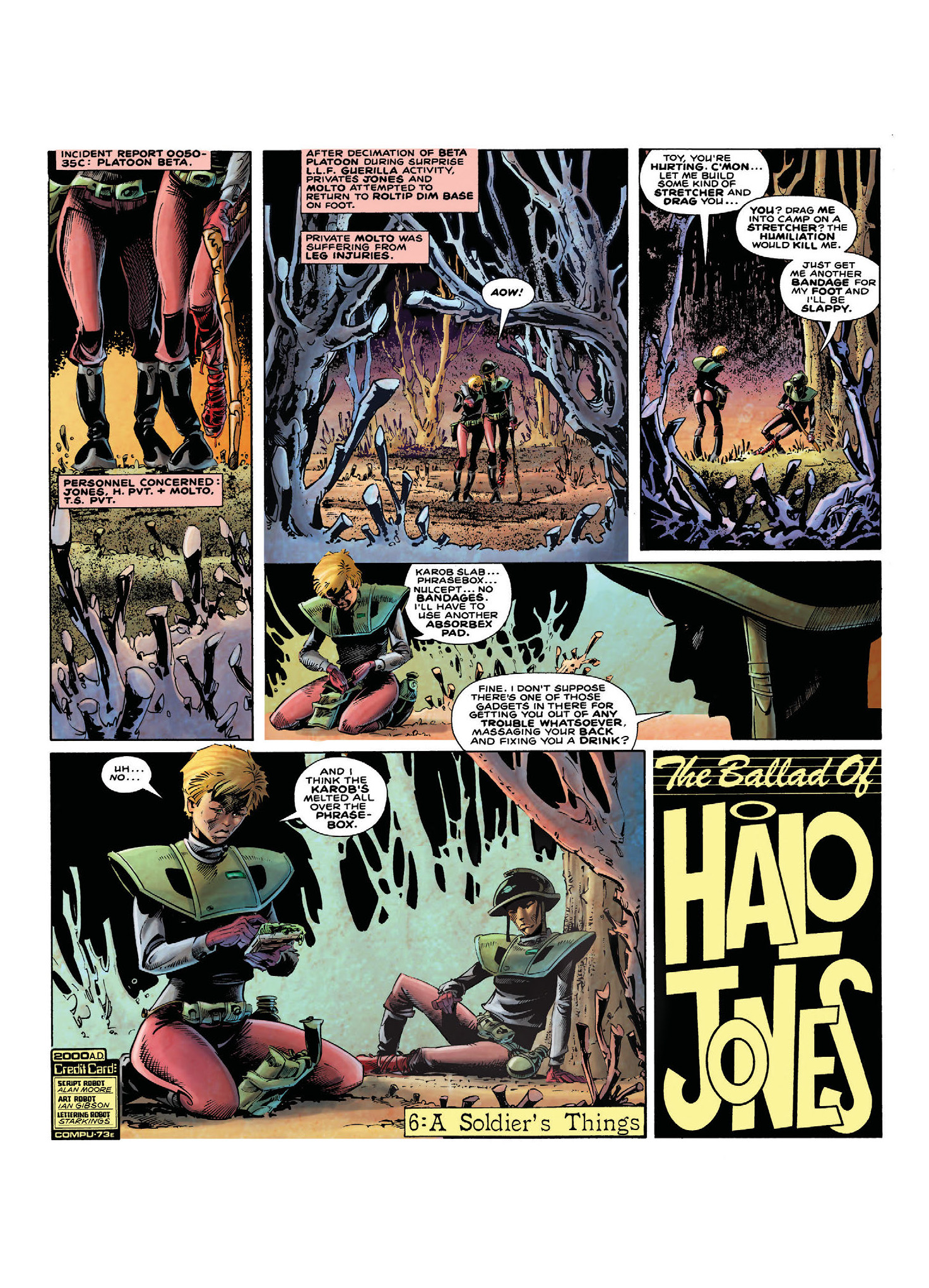 Read online The Ballad of Halo Jones (2018) comic -  Issue # TPB 3 - 35