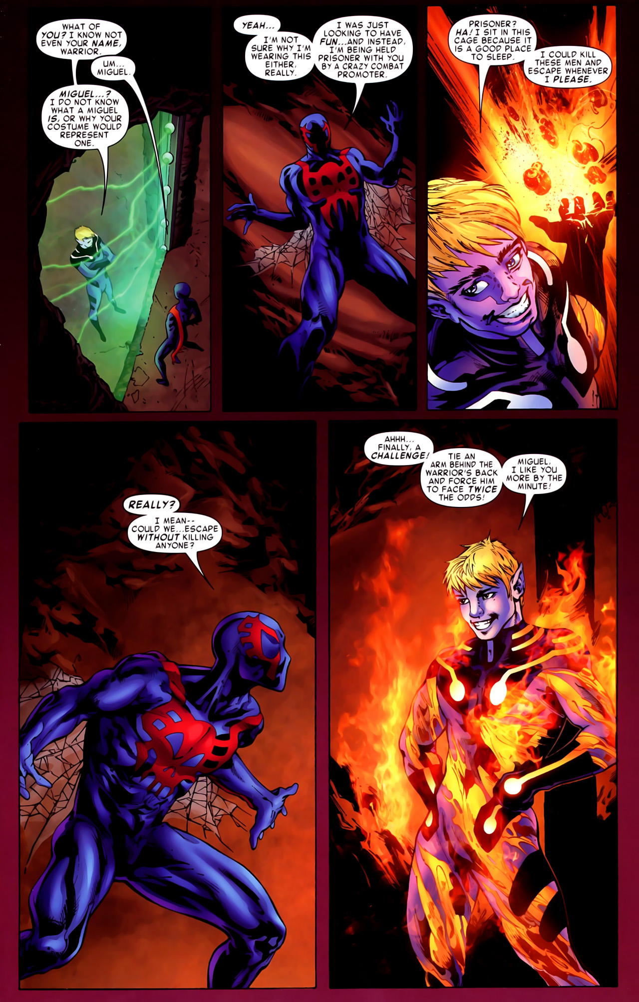 Read online Timestorm 2009/2099 comic -  Issue #3 - 11