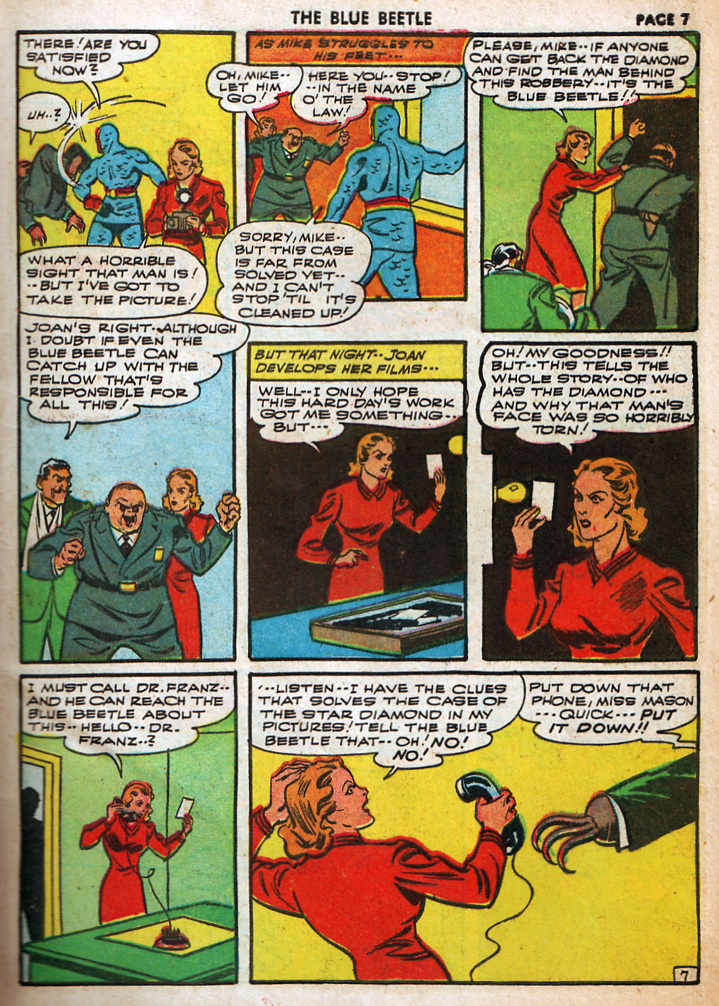 Read online The Blue Beetle comic -  Issue #11 - 9