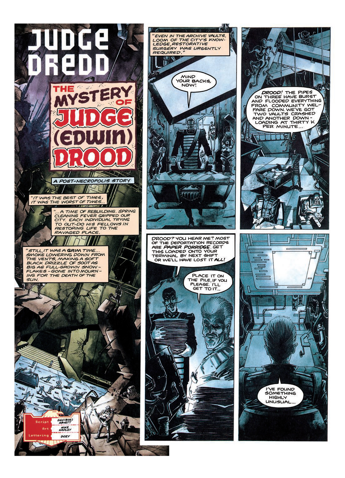 Read online Judge Dredd: The Restricted Files comic -  Issue # TPB 3 - 157