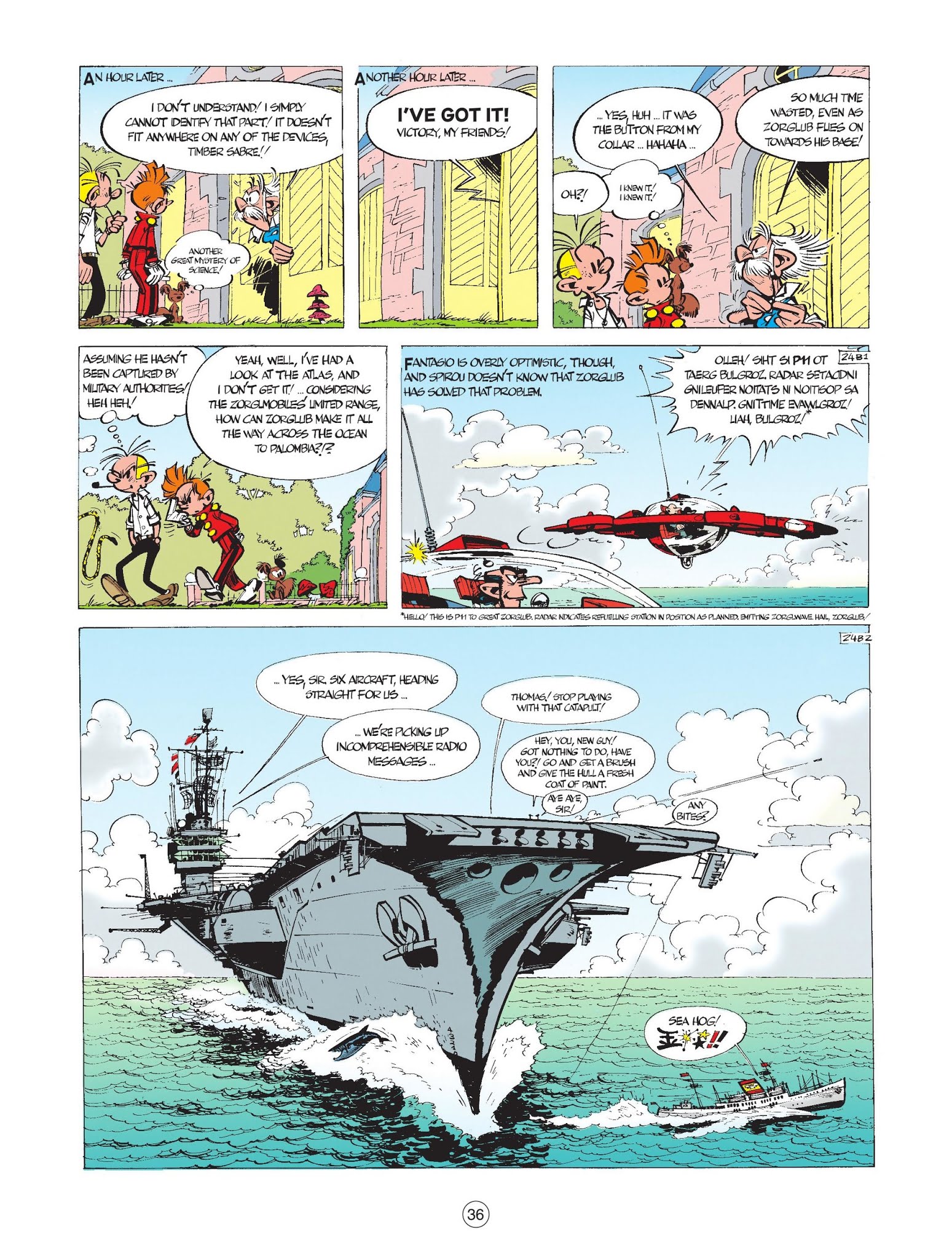 Read online Spirou & Fantasio (2009) comic -  Issue #15 - 38