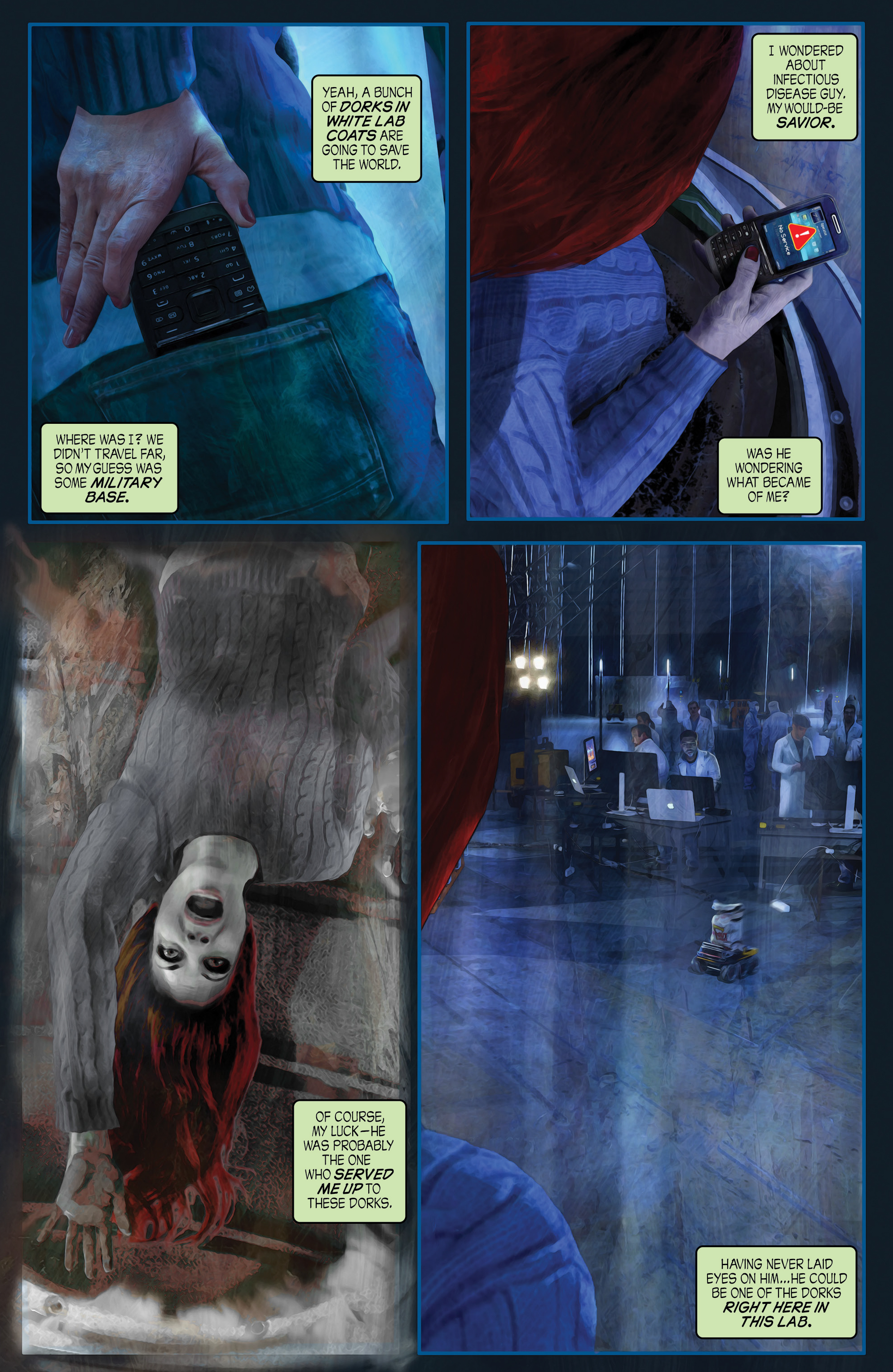 Read online John Carpenter's Tales of Science Fiction: Redhead comic -  Issue #4 - 6