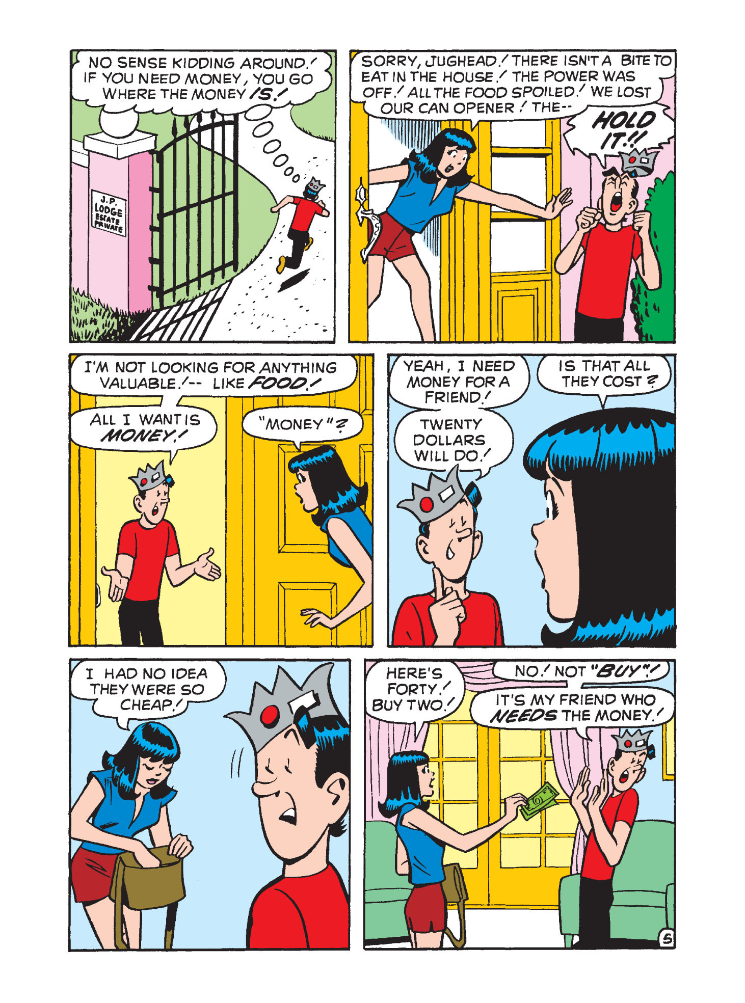 Read online Jughead's Double Digest Magazine comic -  Issue #182 - 96