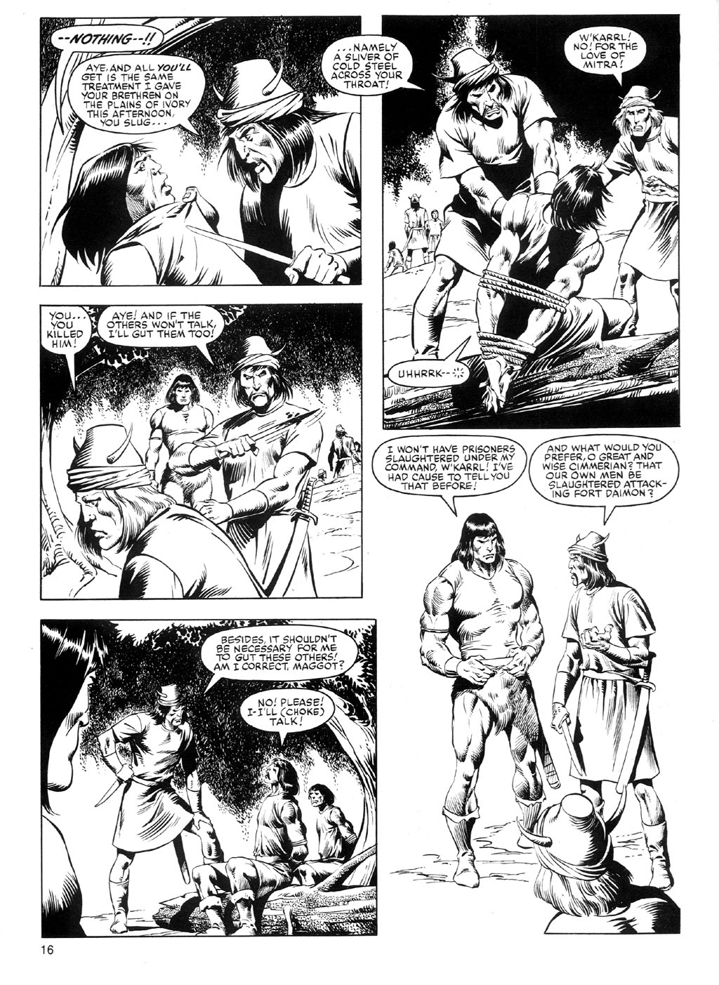 Read online The Savage Sword Of Conan comic -  Issue #91 - 15