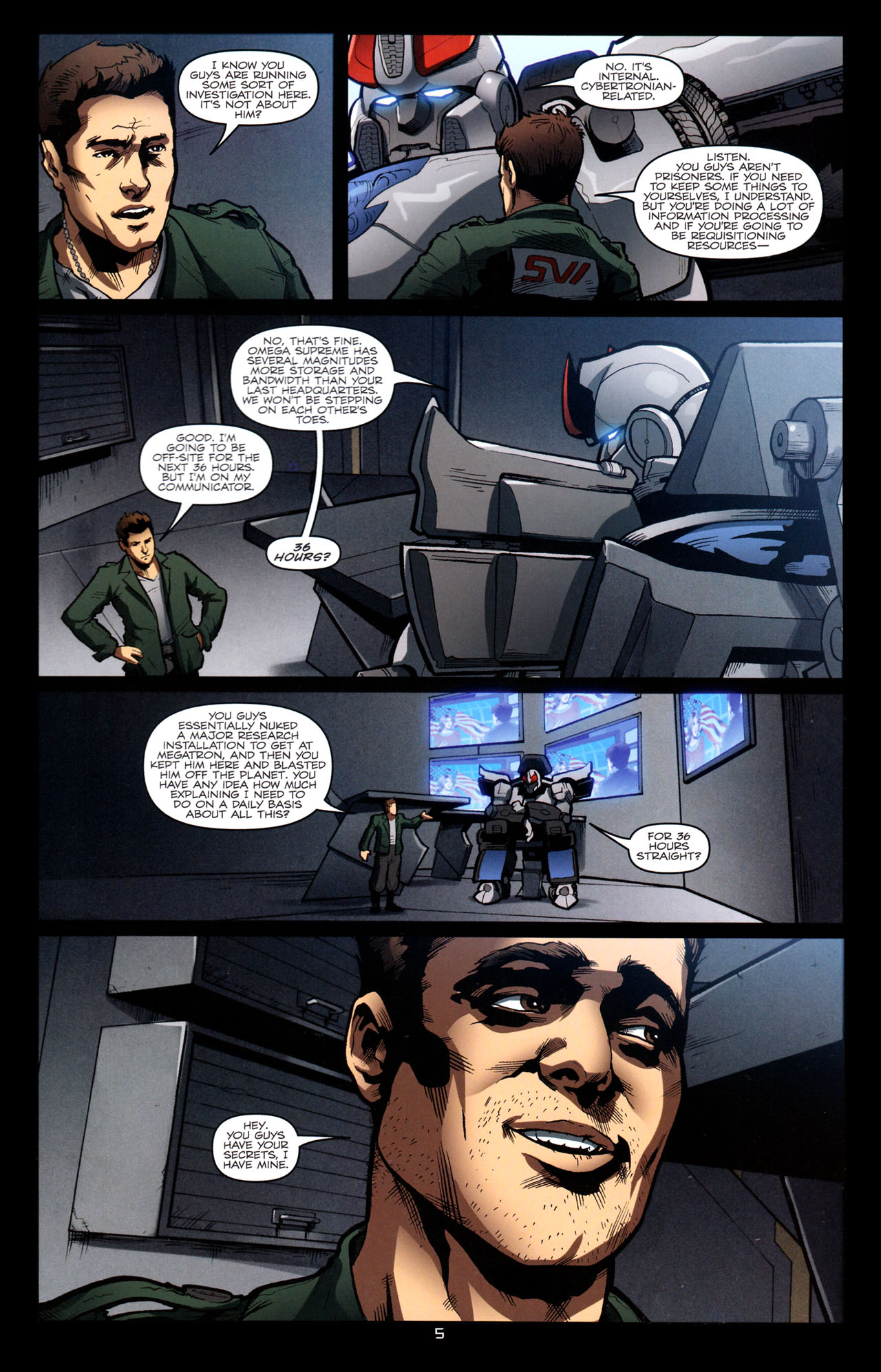 Read online The Transformers (2009) comic -  Issue #25 - 8