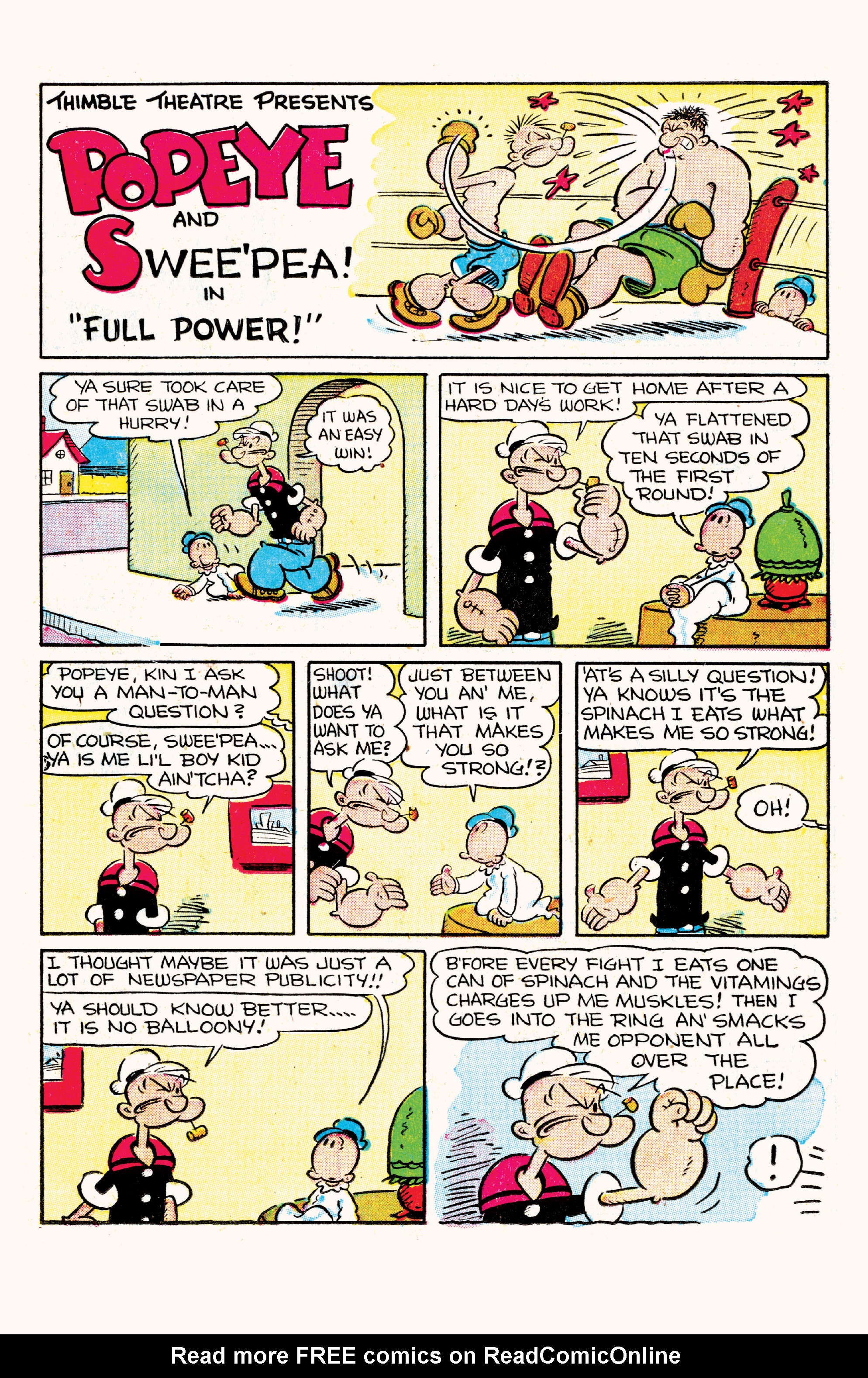 Read online Classic Popeye comic -  Issue #27 - 19
