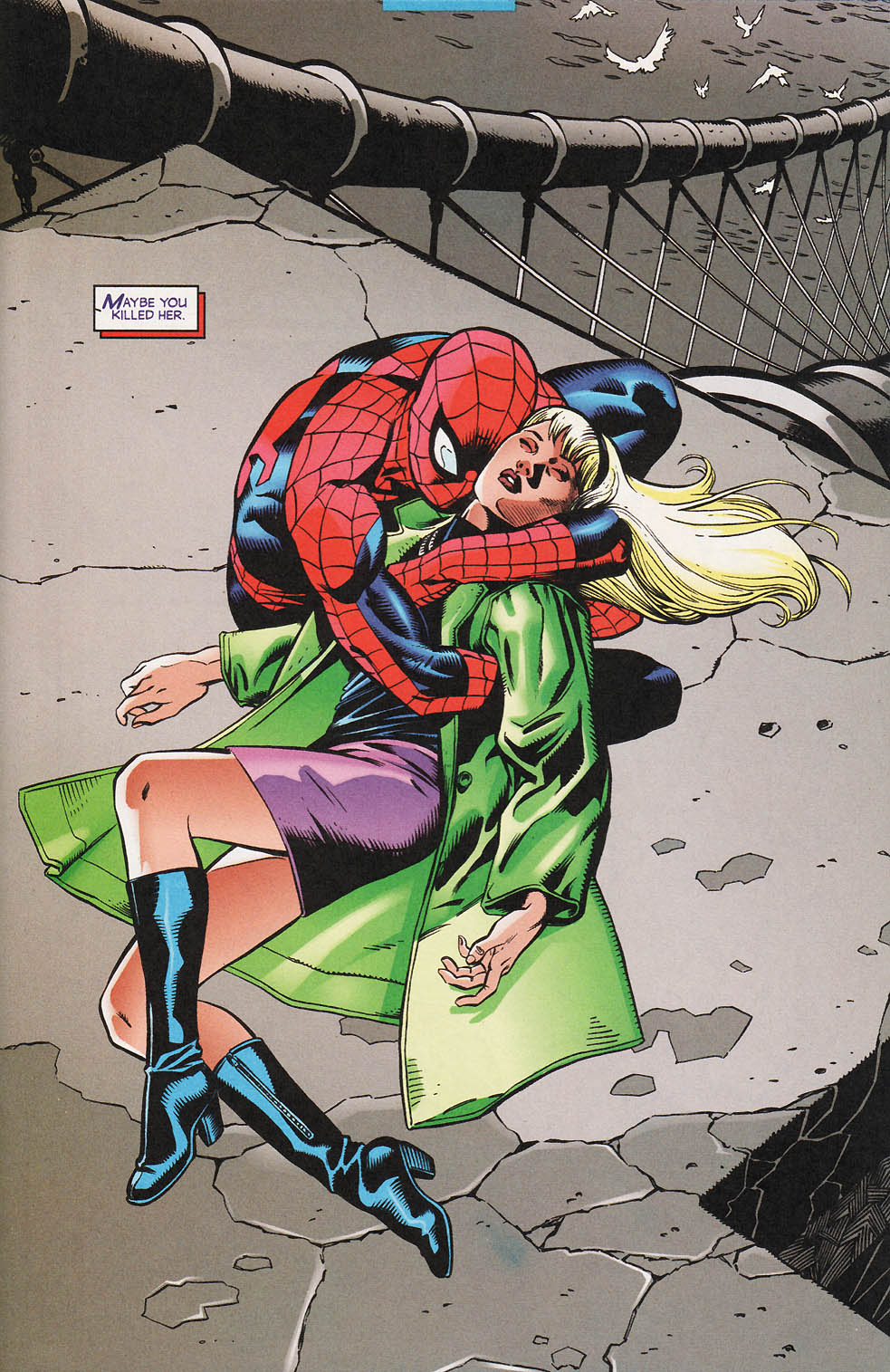 Read online Webspinners: Tales of Spider-Man comic -  Issue #12 - 23
