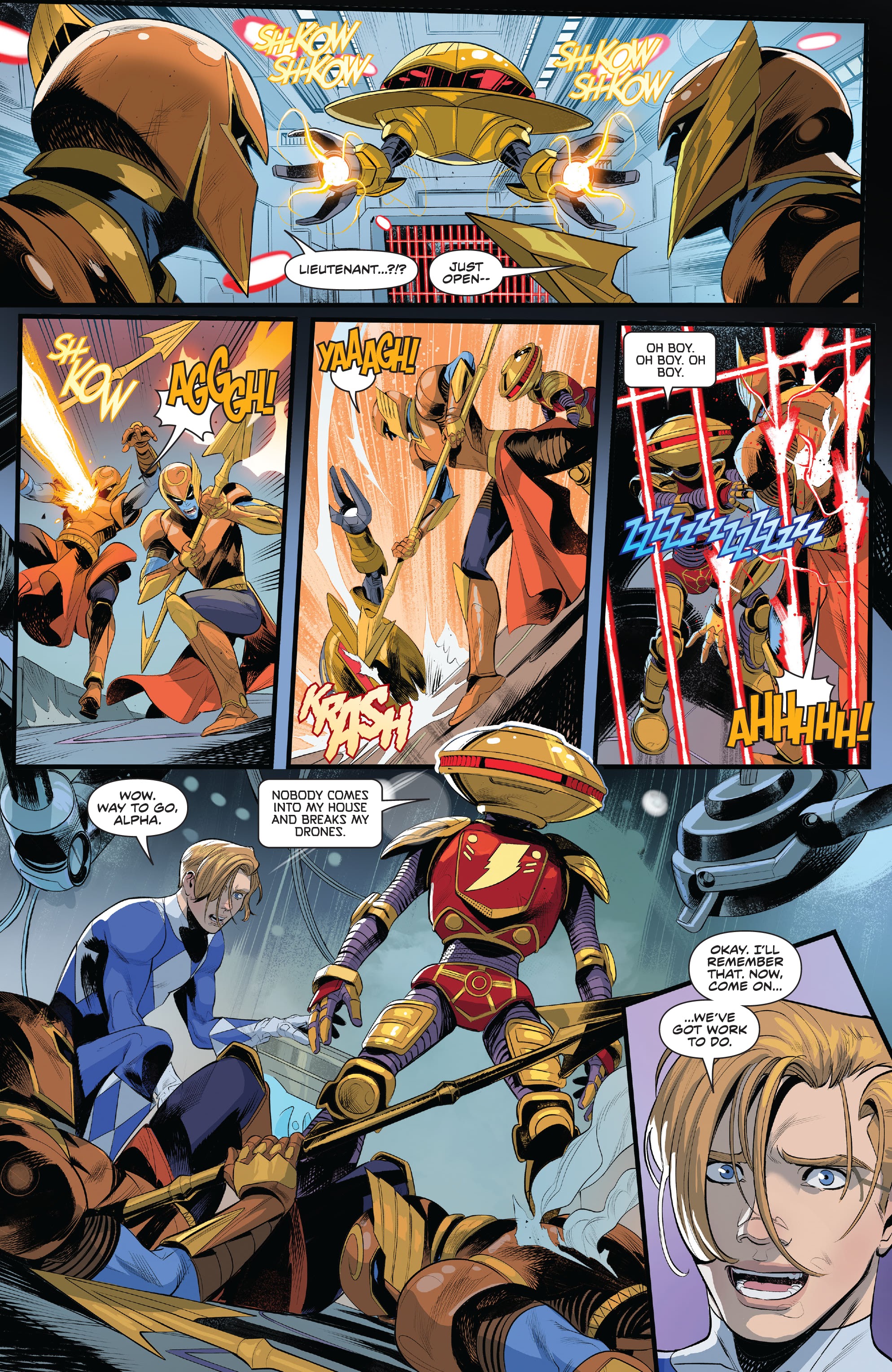 Read online Power Rangers comic -  Issue #13 - 12