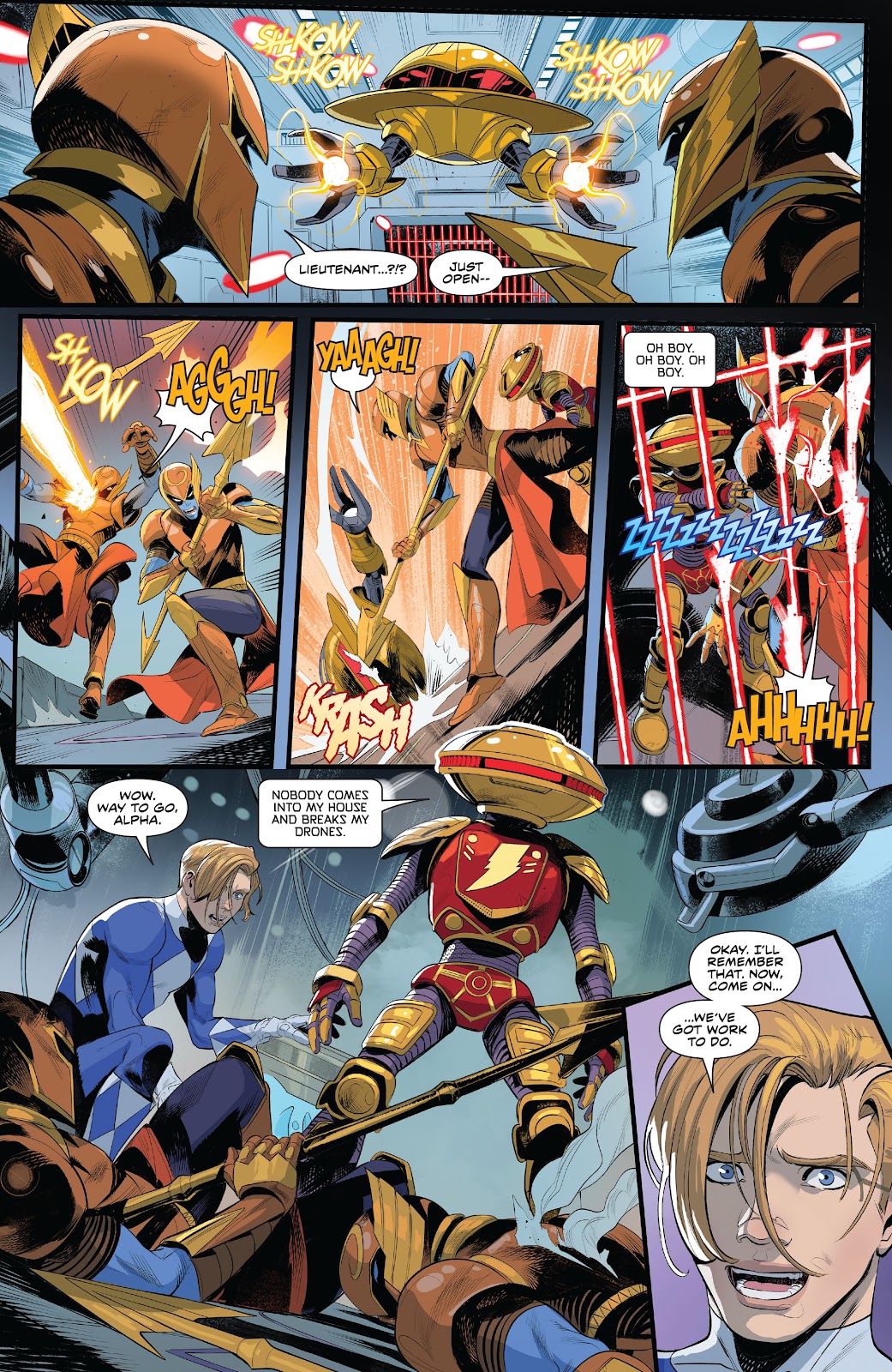 Power Rangers issue 13 - Page 12