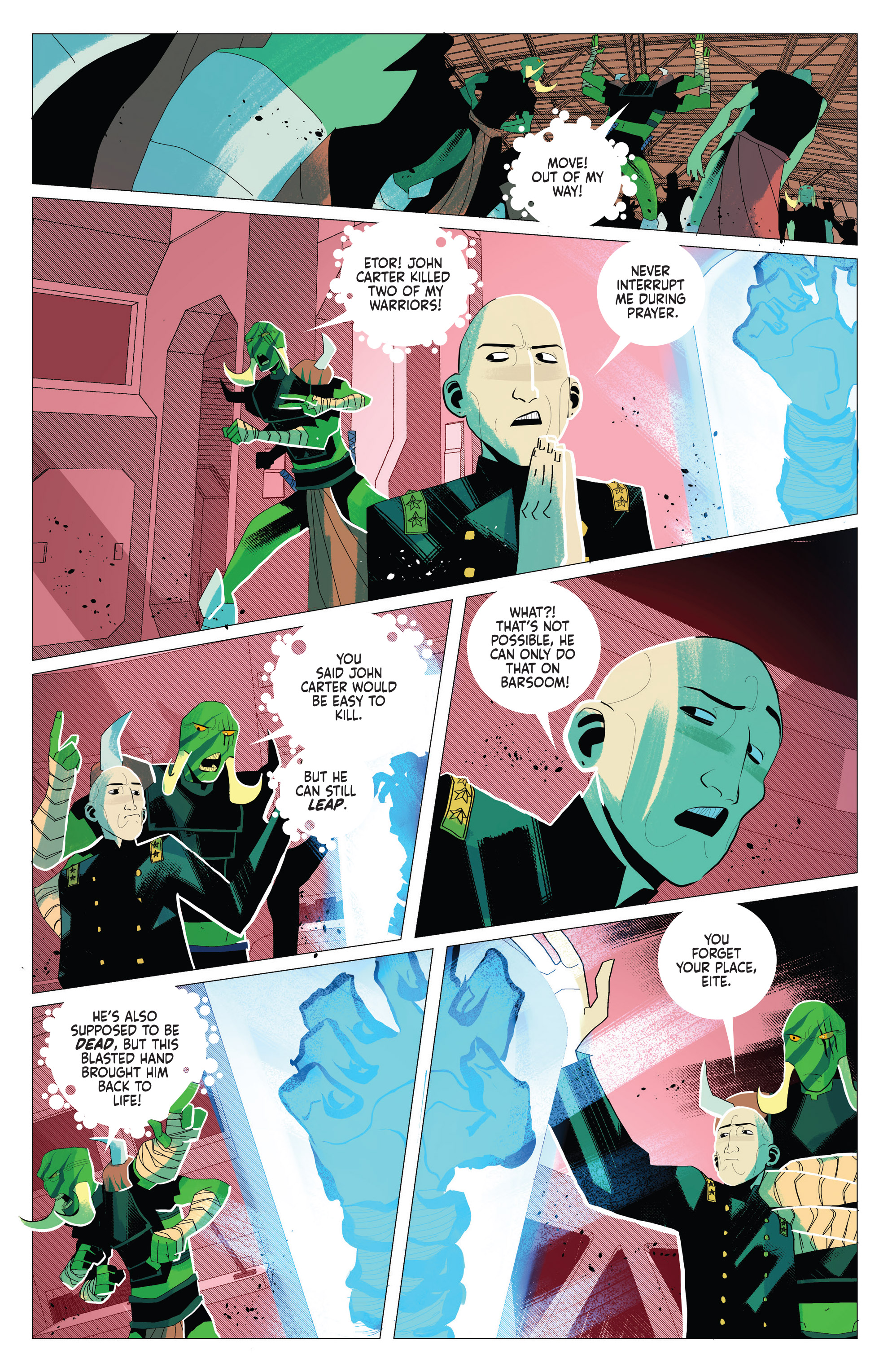 Read online John Carter of Mars comic -  Issue #1 - 17