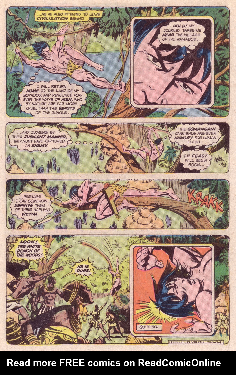 Read online Tarzan (1972) comic -  Issue #254 - 12