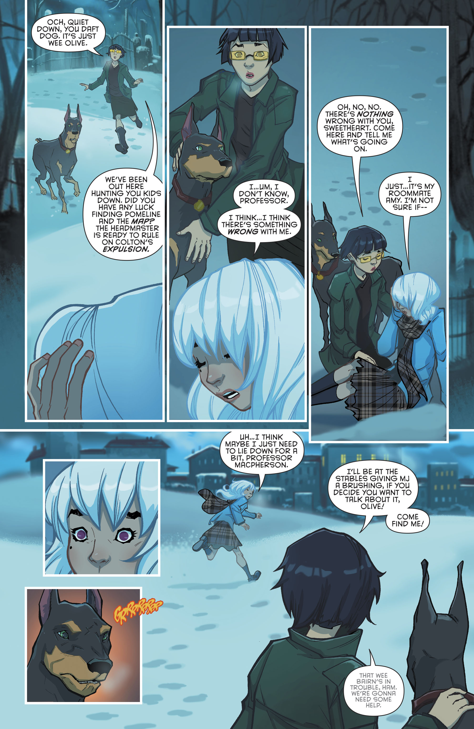 Read online Gotham Academy: Second Semester comic -  Issue #7 - 9