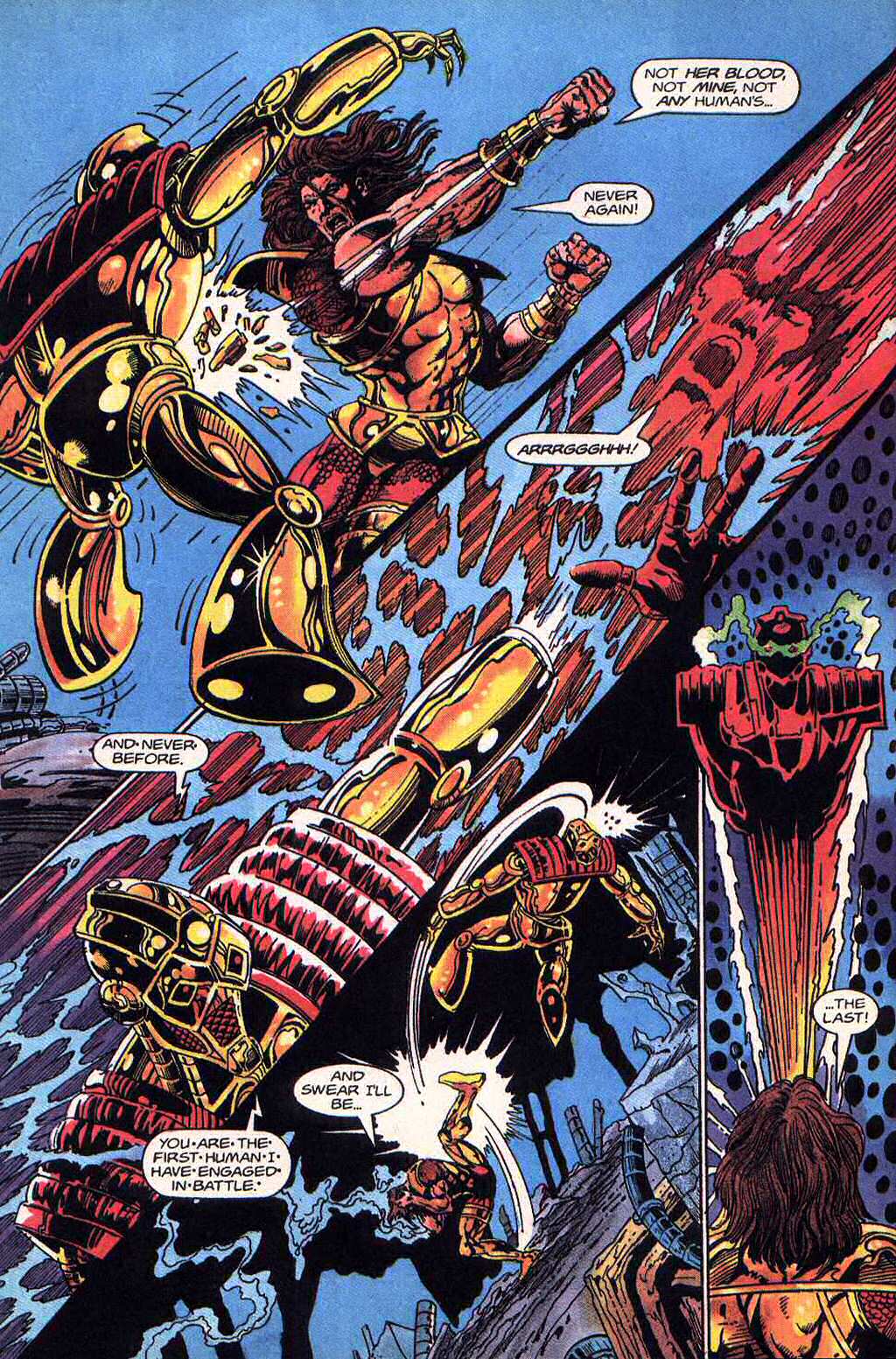 Read online Magnus Robot Fighter (1991) comic -  Issue #48 - 16