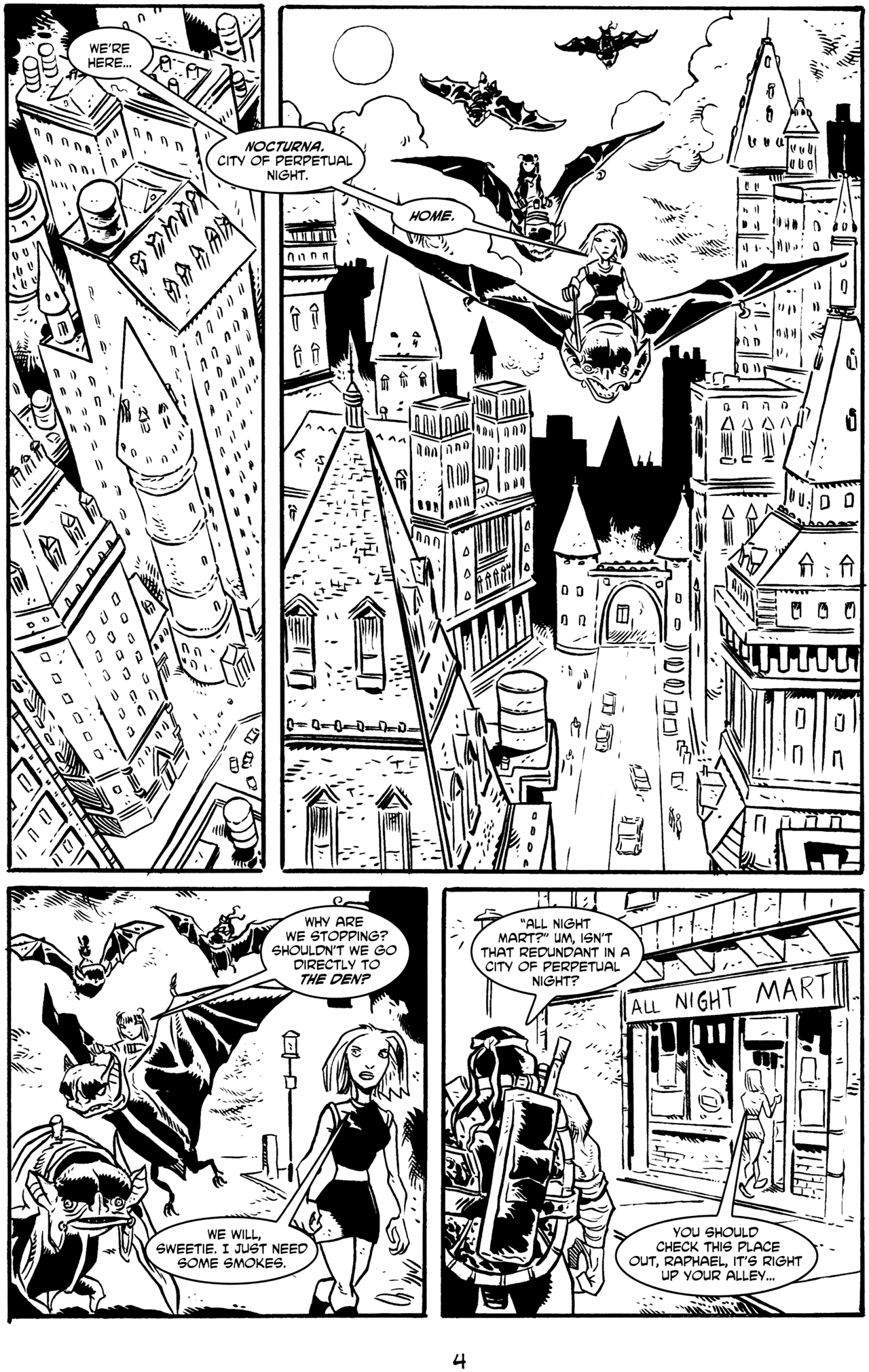 Read online Raphael Bad Moon Rising comic -  Issue #2 - 6