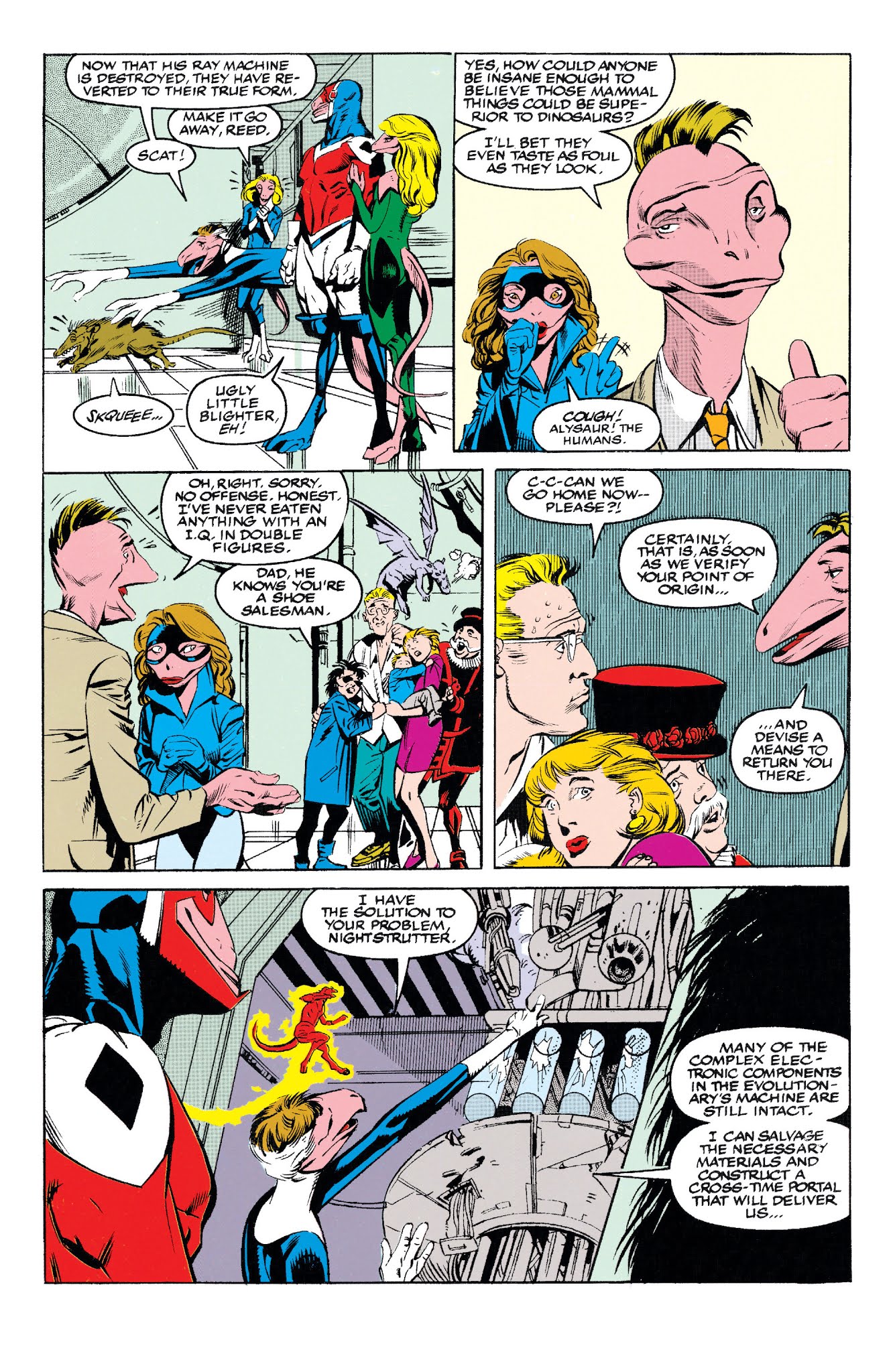 Read online Excalibur Visionaries: Alan Davis comic -  Issue # TPB 2 (Part 1) - 20