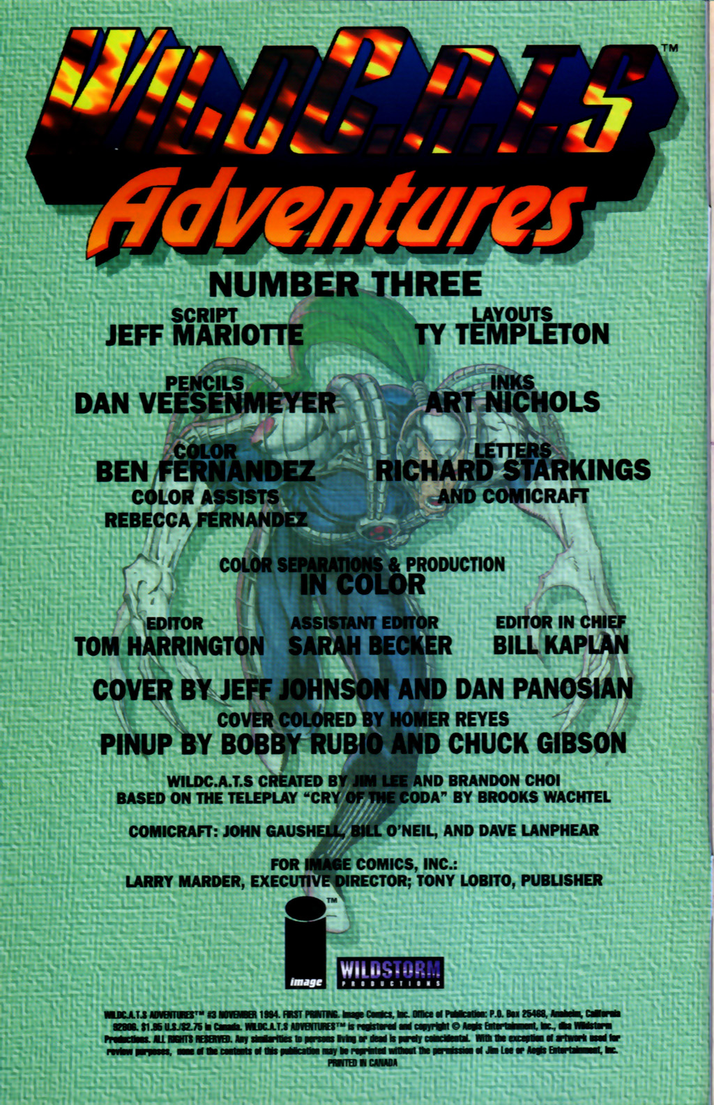 Read online WildC.A.T.s Adventures comic -  Issue #3 - 2