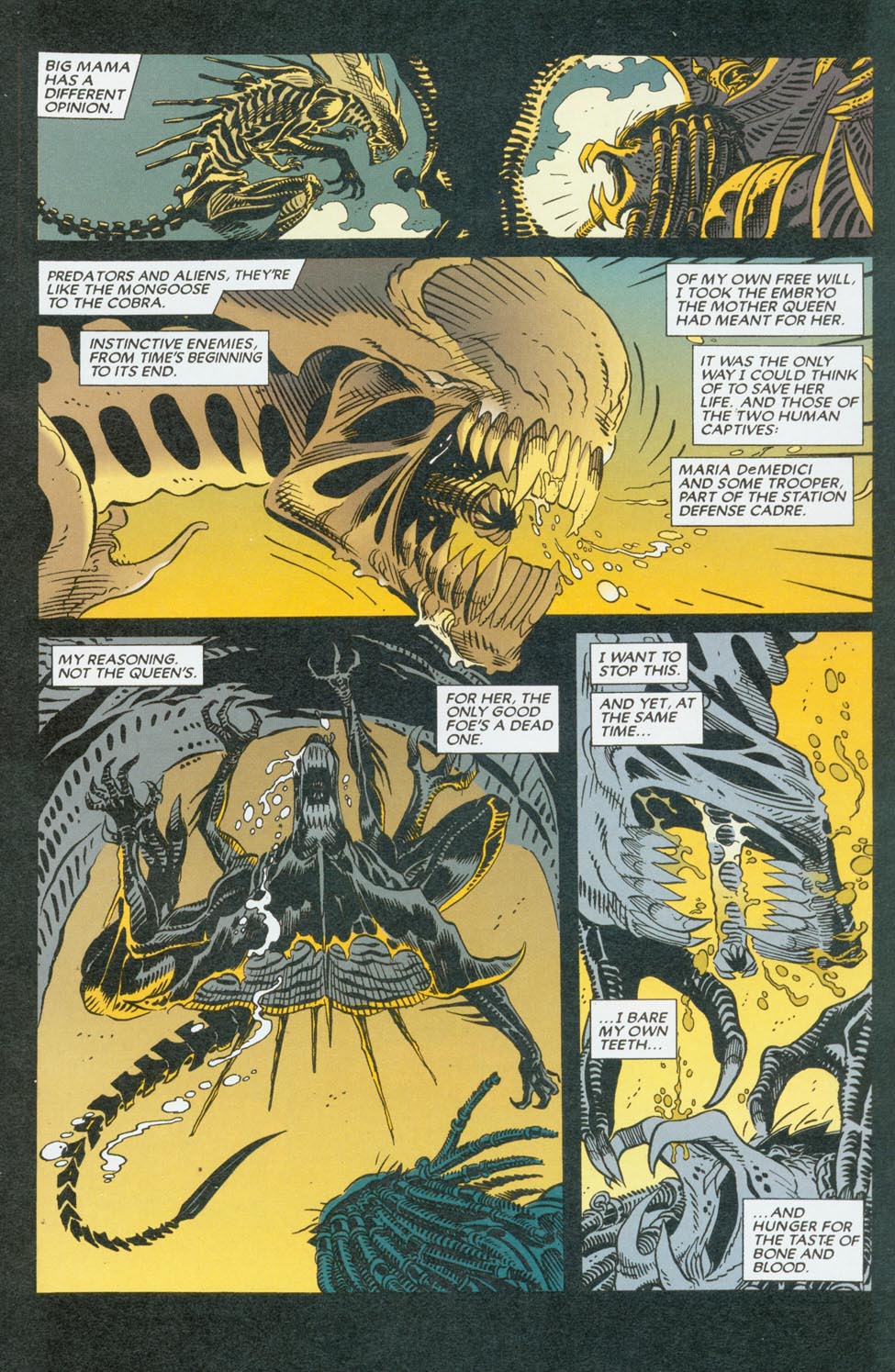 Read online Aliens/Predator: The Deadliest of the Species comic -  Issue #9 - 5