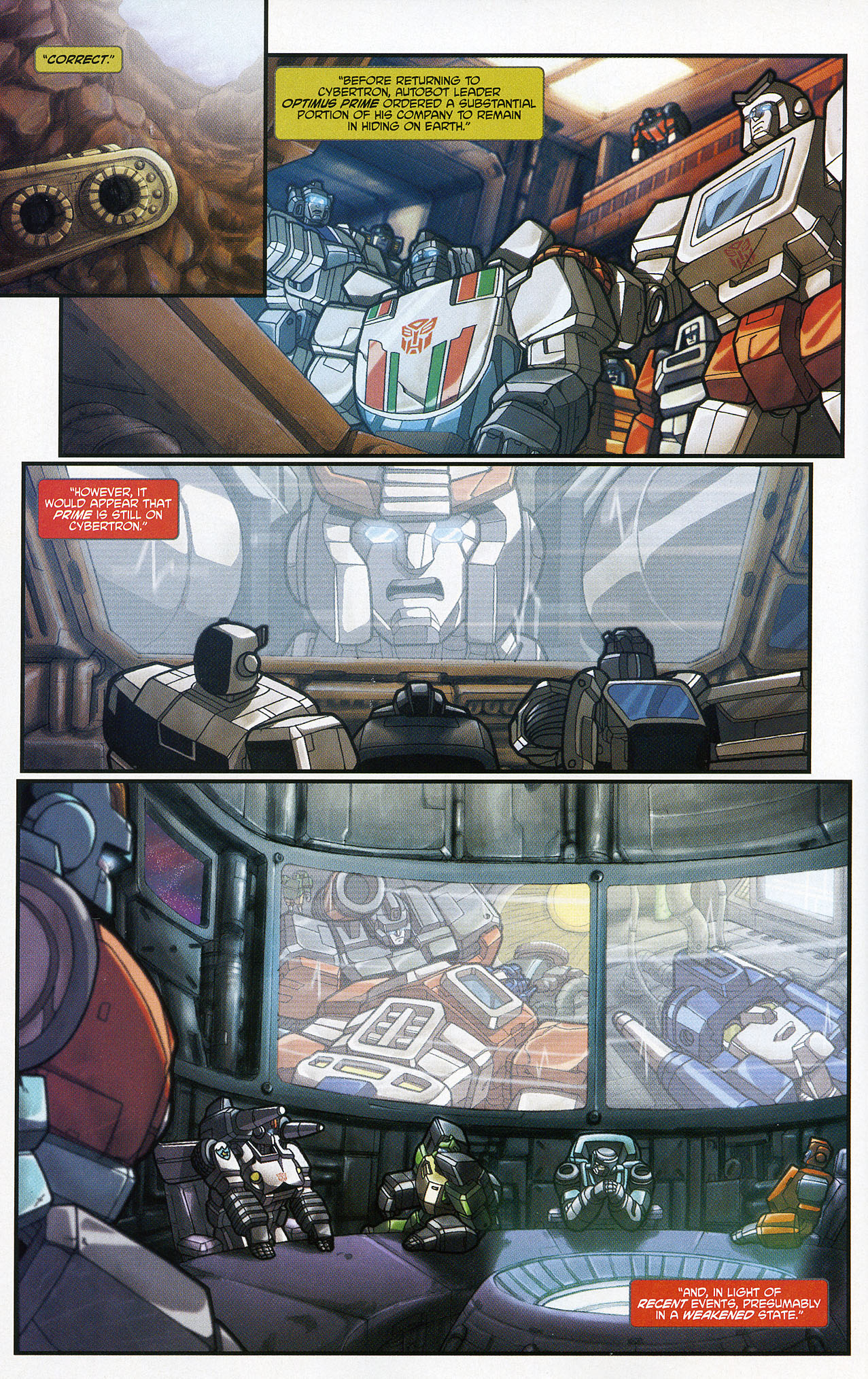 Read online Transformers: Generation 1 (2004) comic -  Issue #0 - 10