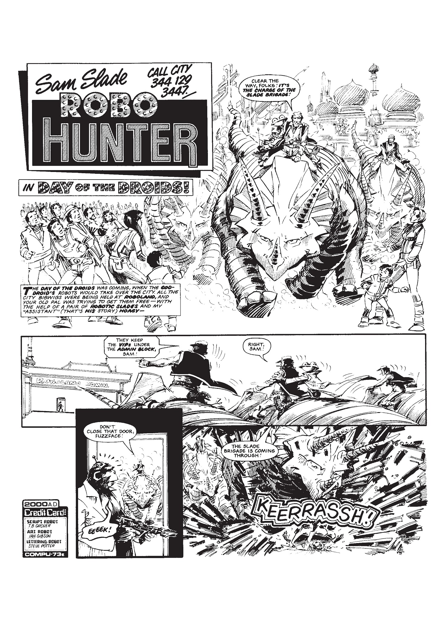 Read online Robo-Hunter: The Droid Files comic -  Issue # TPB 1 - 205