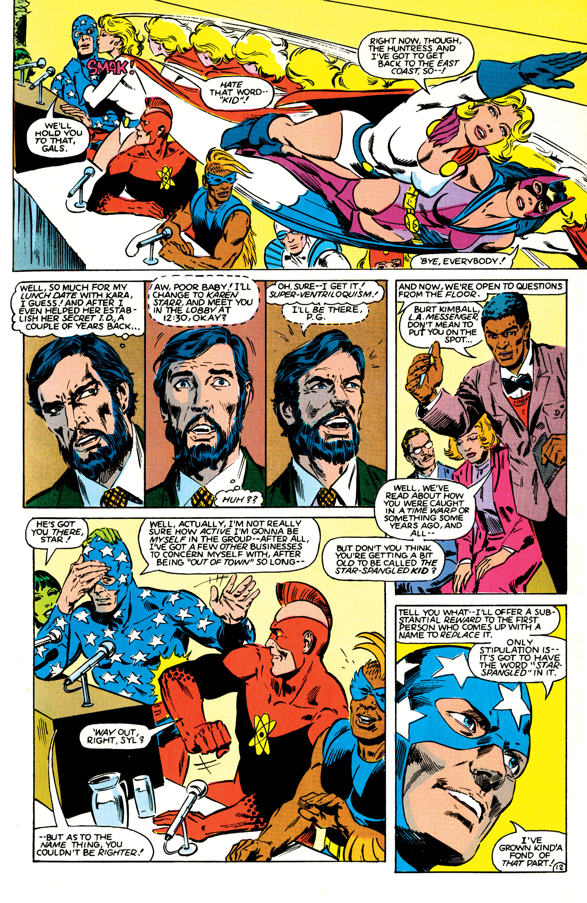 Read online Infinity Inc. (1984) comic -  Issue #12 - 12