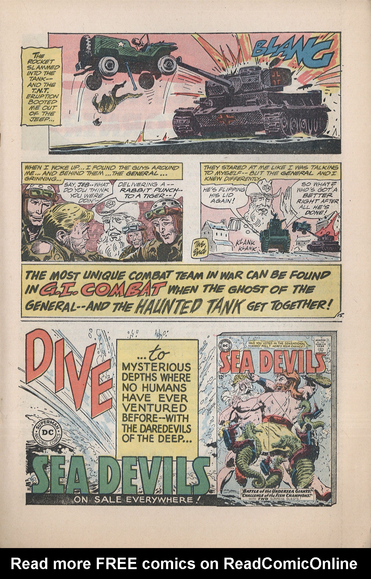 Read online G.I. Combat (1952) comic -  Issue #103 - 19