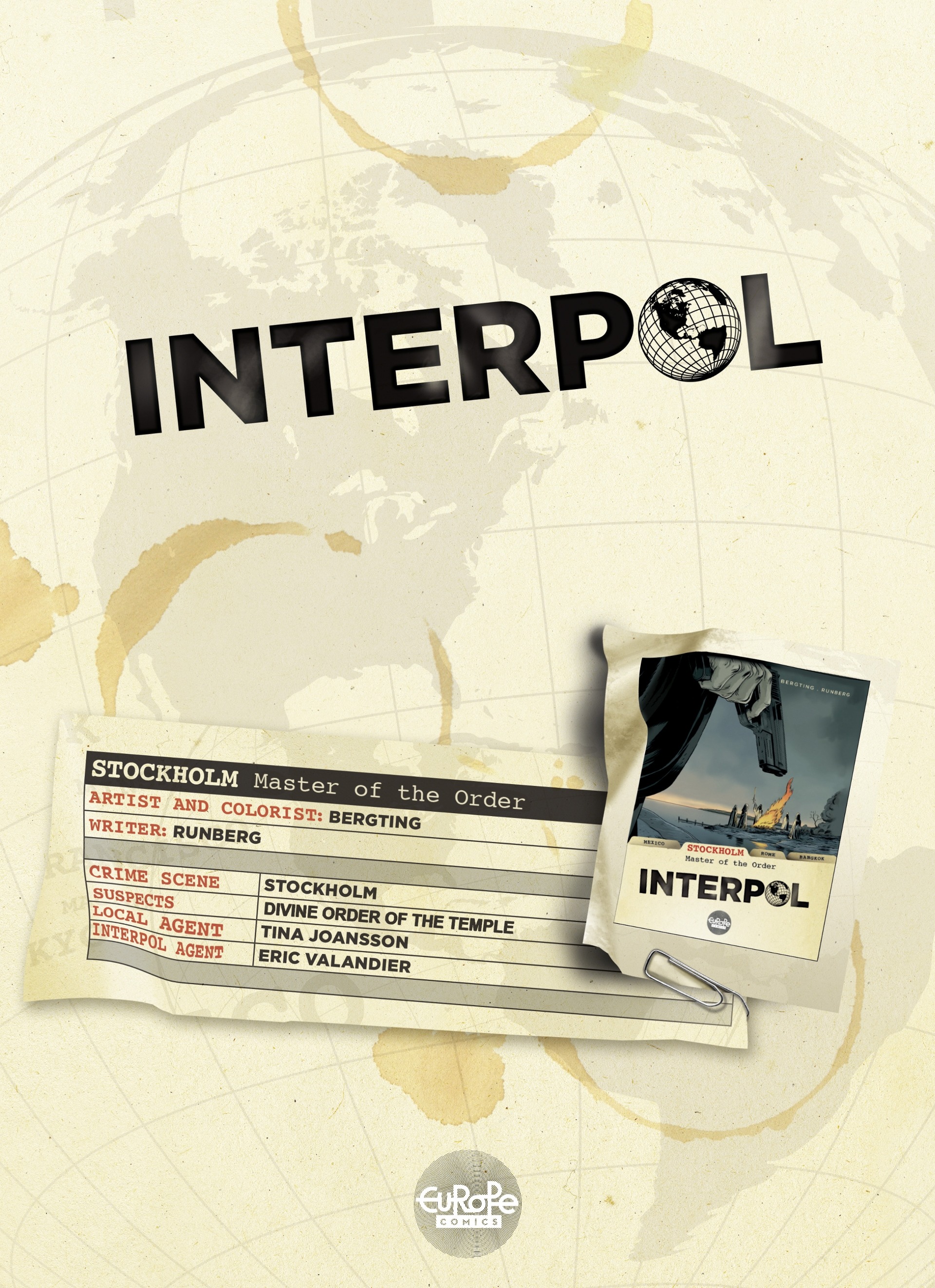 Read online Interpol comic -  Issue #2 - 2