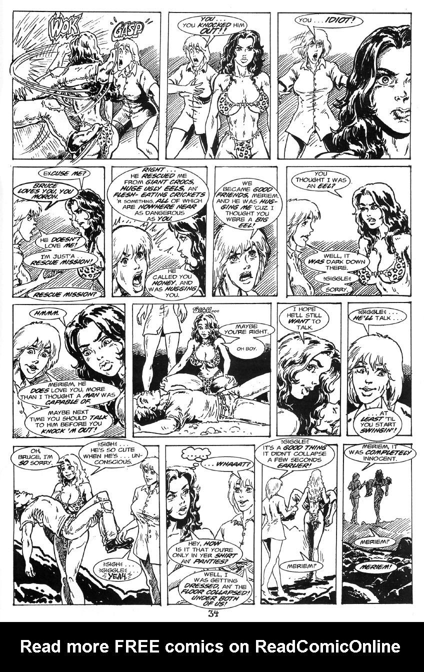 Read online Cavewoman: Rain comic -  Issue #8 - 36
