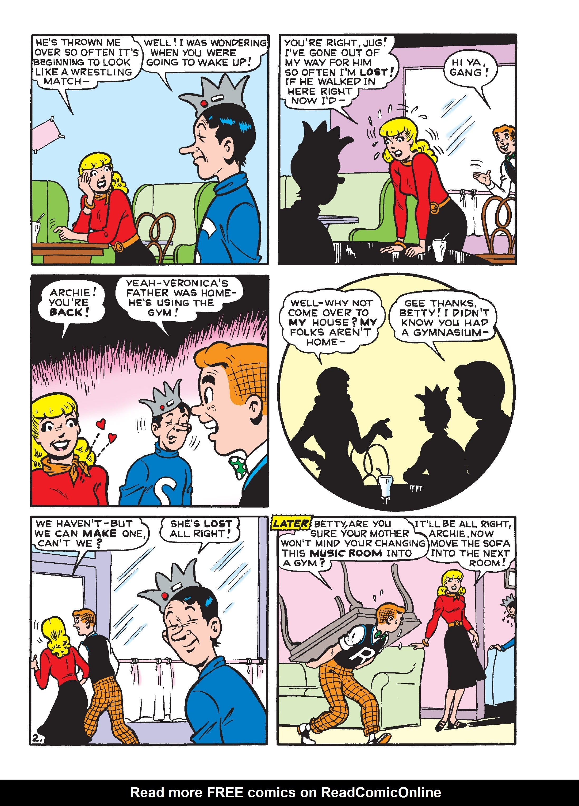 Read online Archie's Double Digest Magazine comic -  Issue #266 - 142