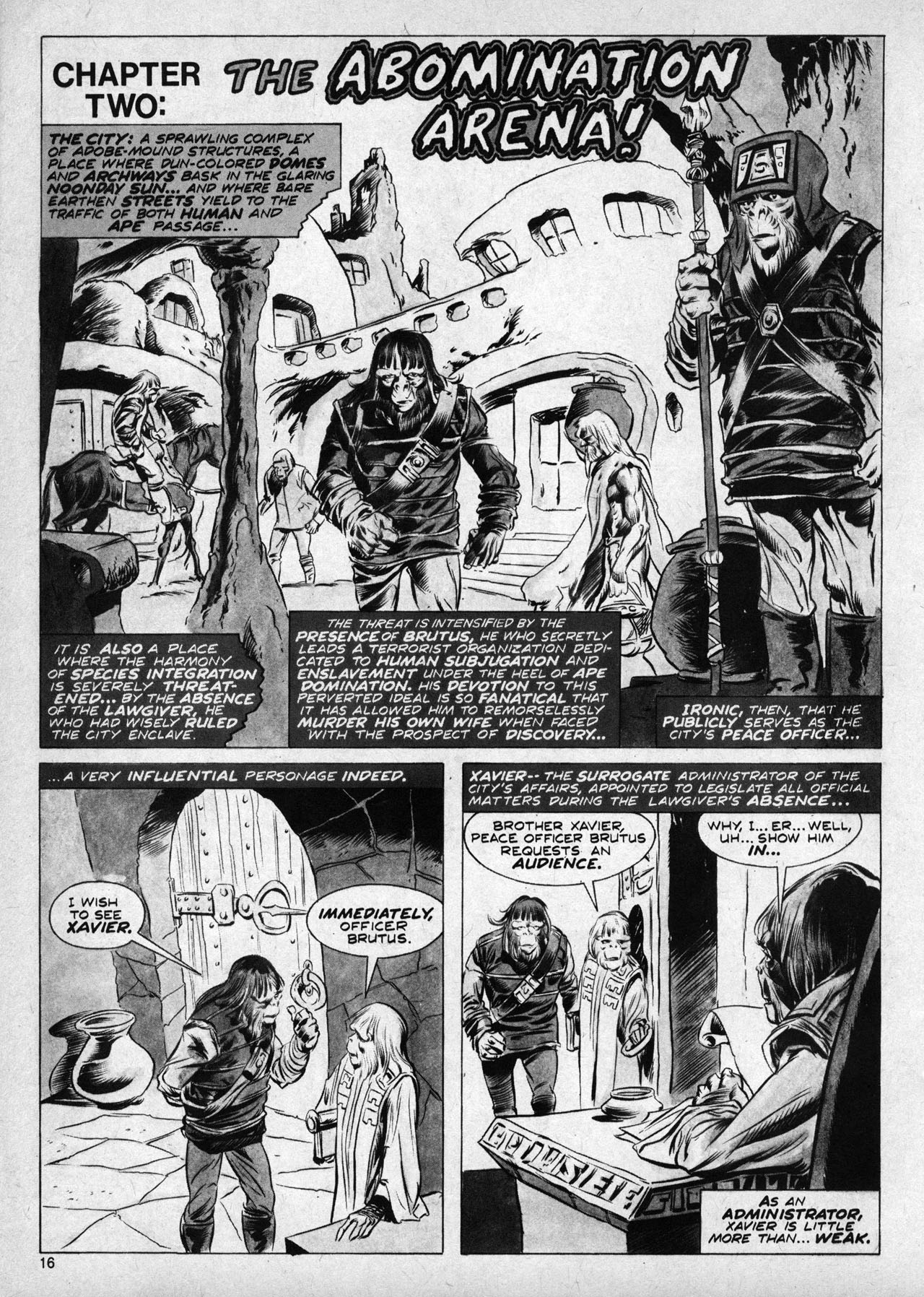 Read online Planet of the Apes comic -  Issue #3 - 16