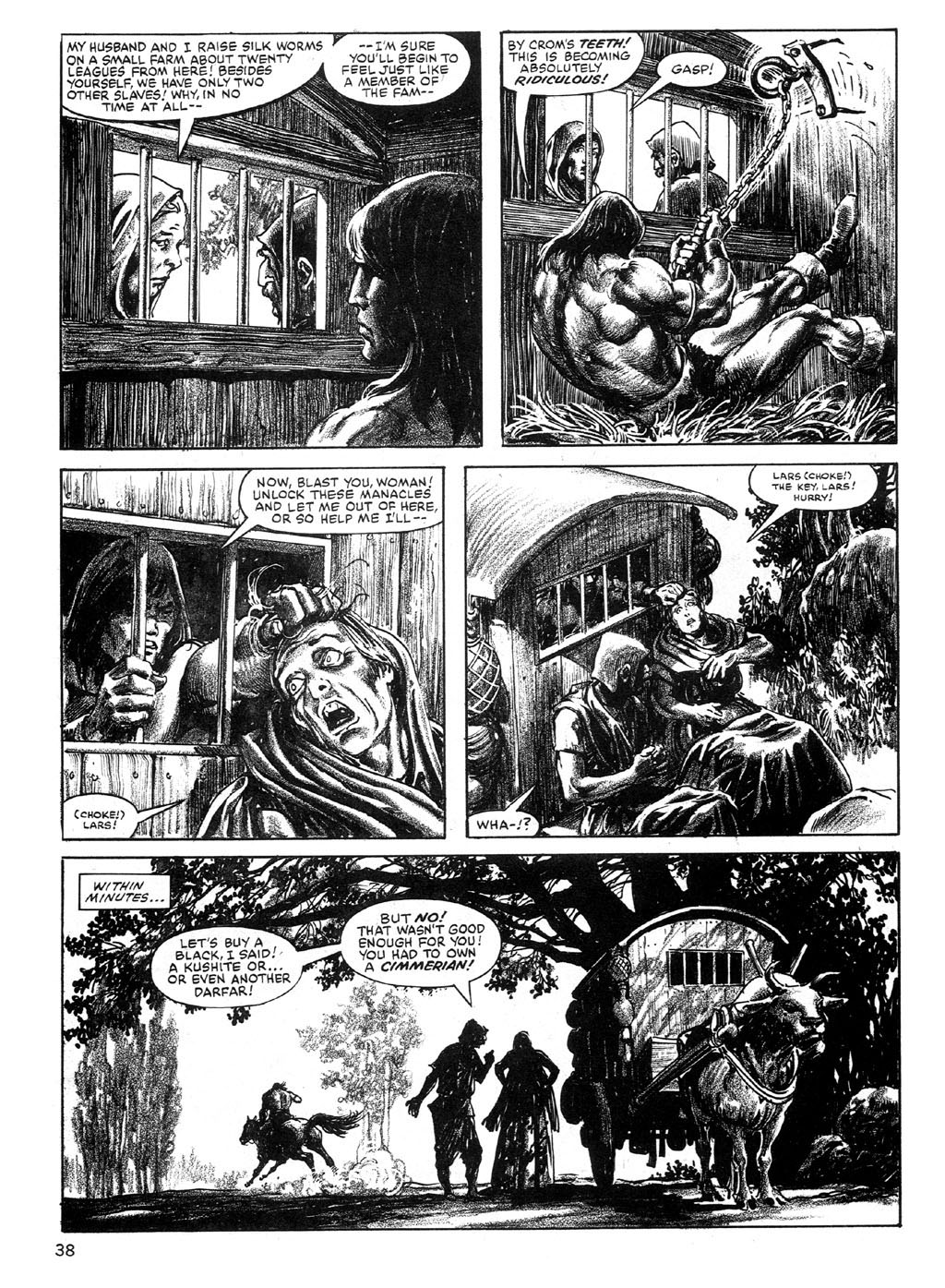 Read online The Savage Sword Of Conan comic -  Issue #89 - 38