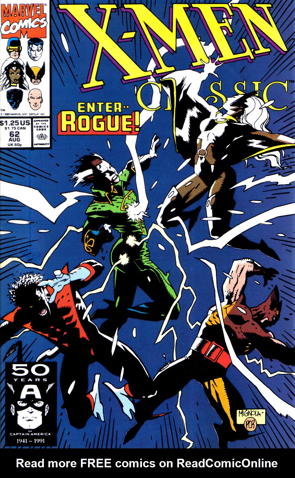 Read online X-Men Classic comic -  Issue #62 - 1