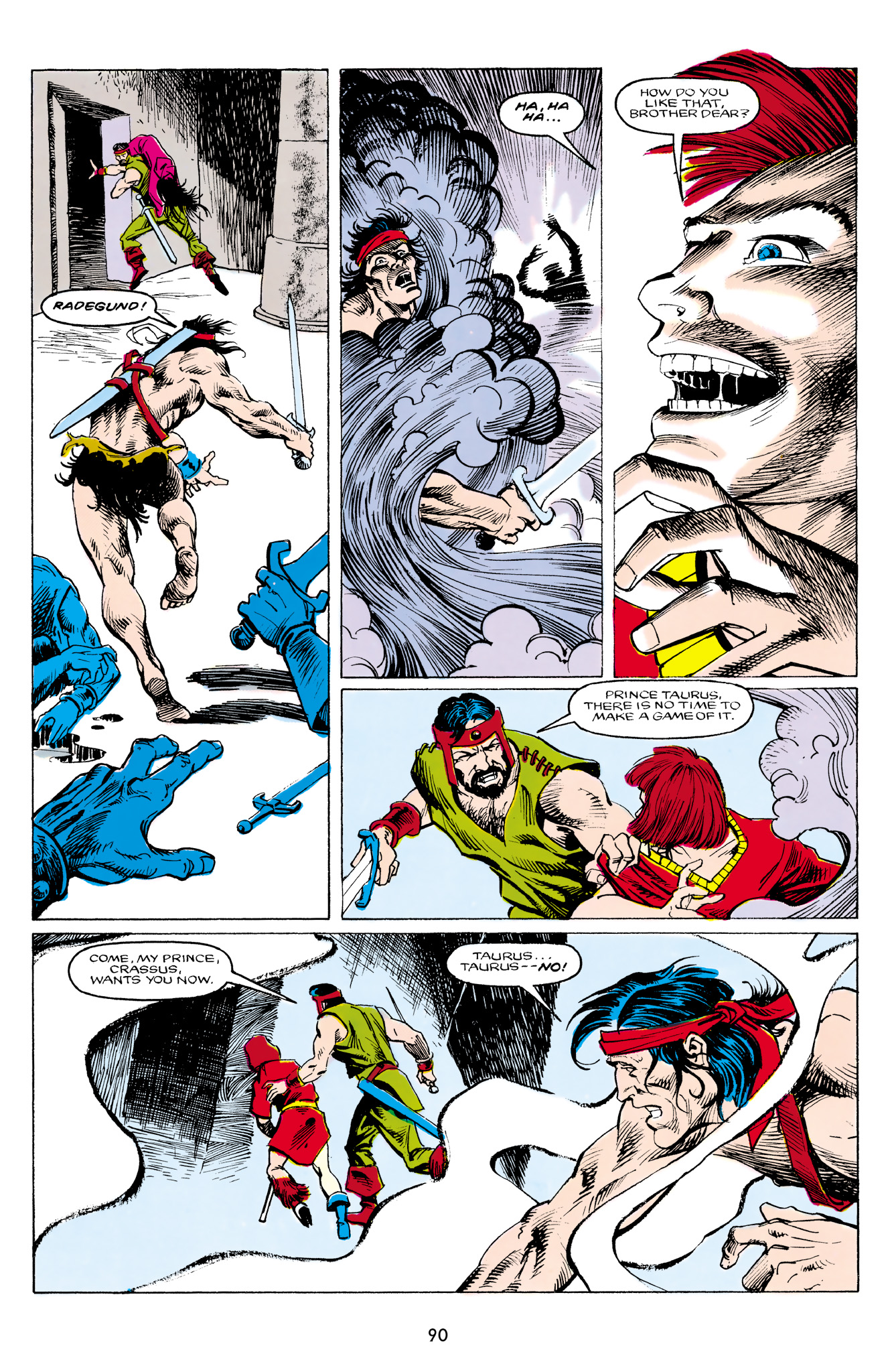 Read online The Chronicles of King Conan comic -  Issue # TPB 7 (Part 1) - 90