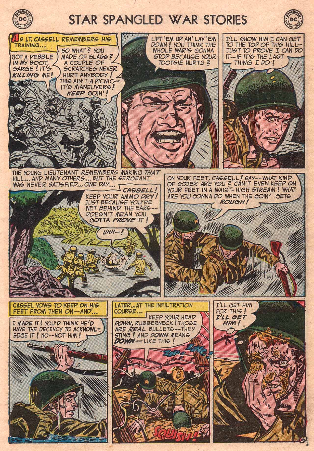 Read online Star Spangled War Stories (1952) comic -  Issue #17 - 19