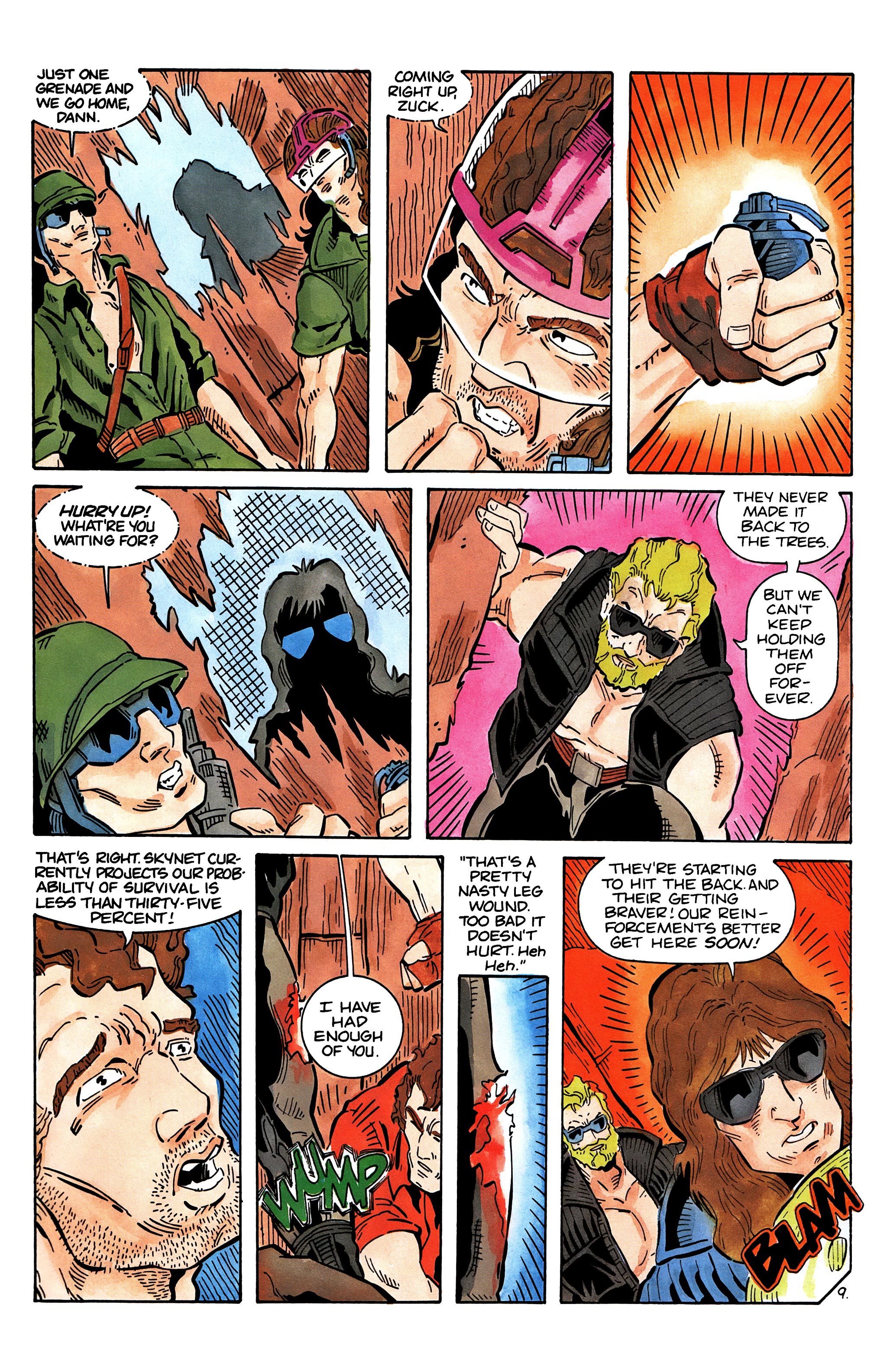 Read online The Terminator (1988) comic -  Issue #6 - 11