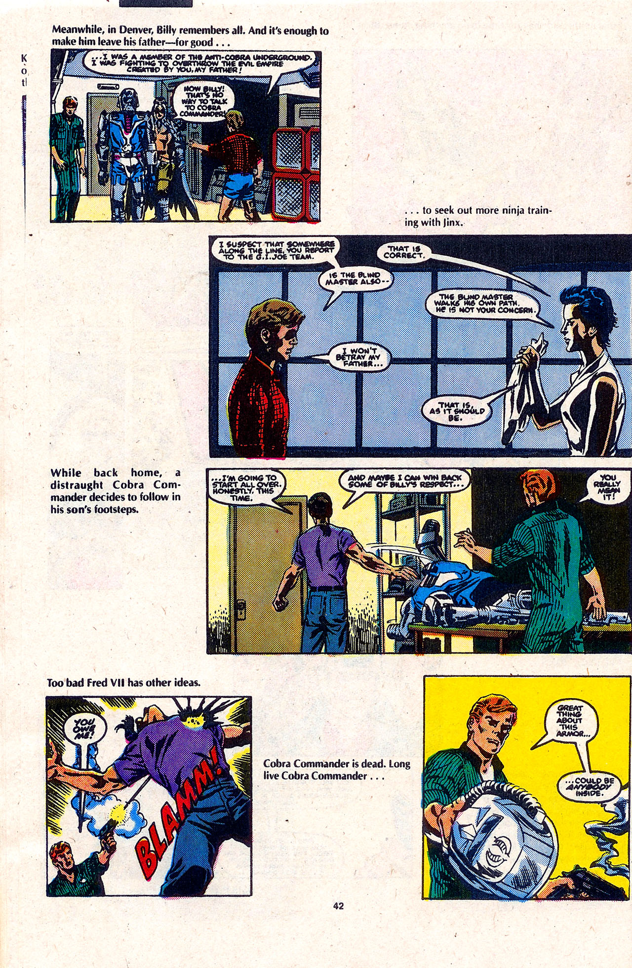 Read online G.I. Joe Yearbook comic -  Issue #4 - 44