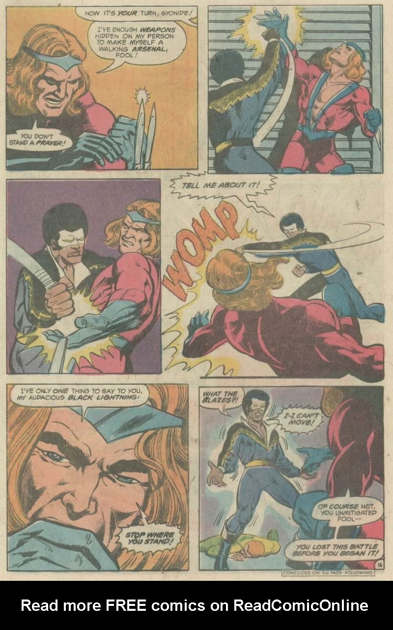 Read online Black Lightning comic -  Issue #6 - 17
