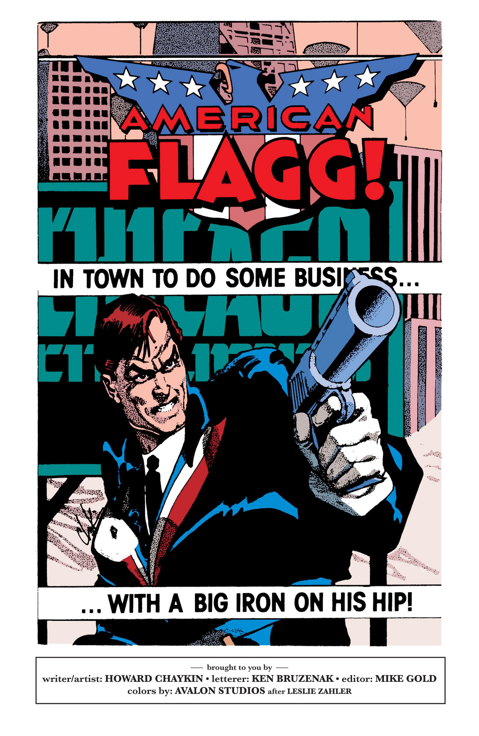 Read online American Flagg! comic -  Issue # _Definitive Collection (Part 3) - 68