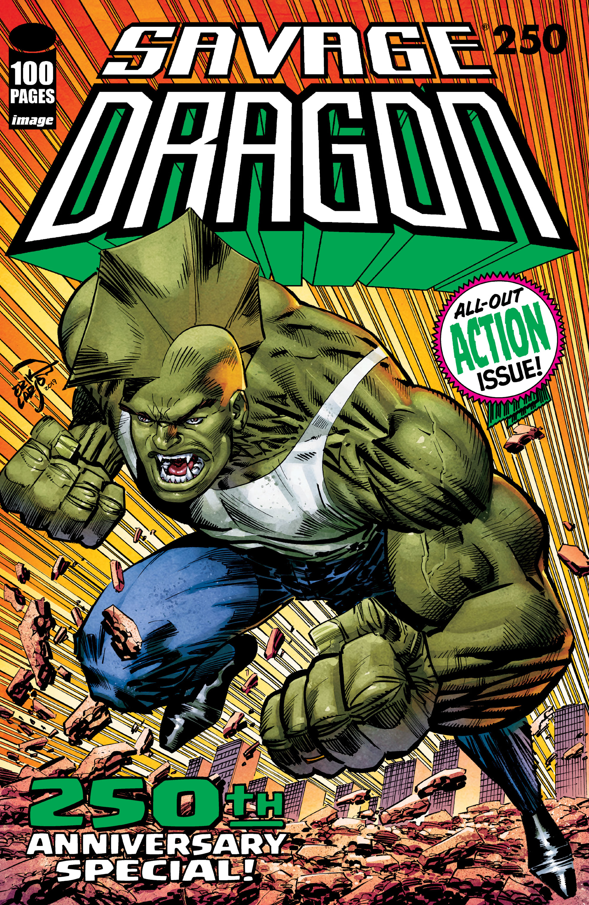 The Savage Dragon (1993) issue 250 - Page 1