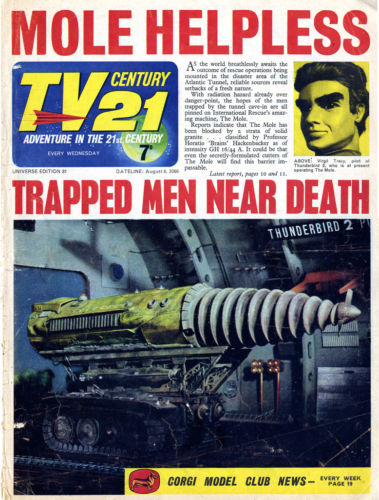 Read online TV Century 21 (TV 21) comic -  Issue #81 - 1