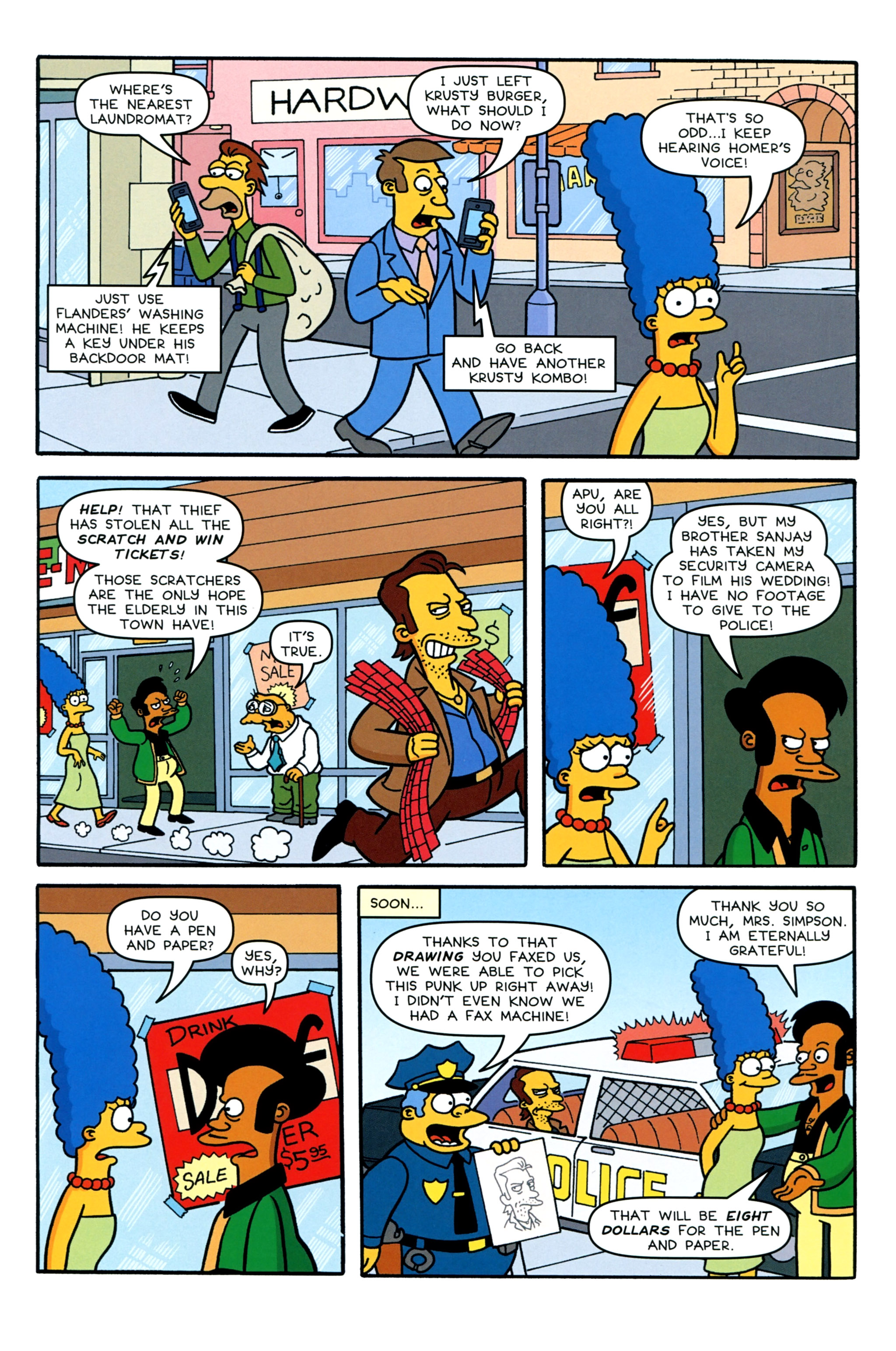 Read online Simpsons Comics comic -  Issue #215 - 6
