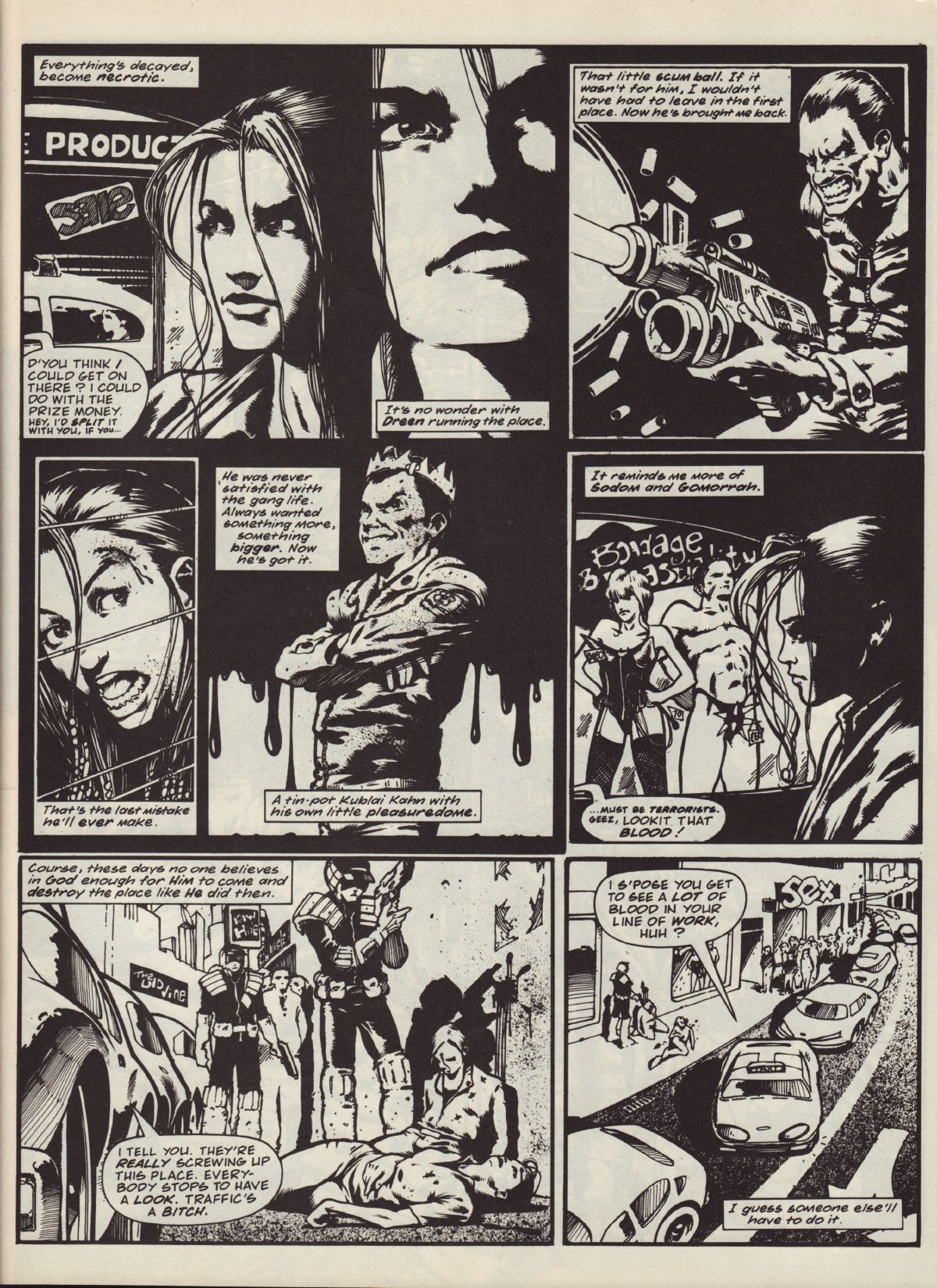 Read online Judge Dredd: The Megazine (vol. 2) comic -  Issue #75 - 39