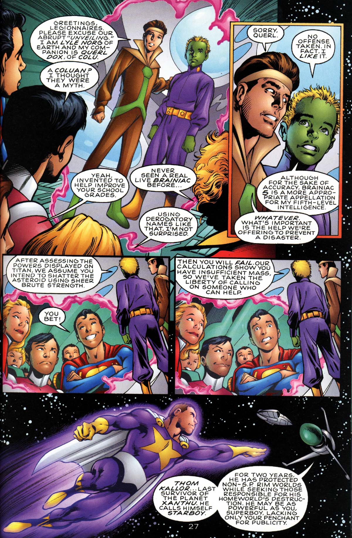 Read online Superboy's Legion comic -  Issue #1 - 29