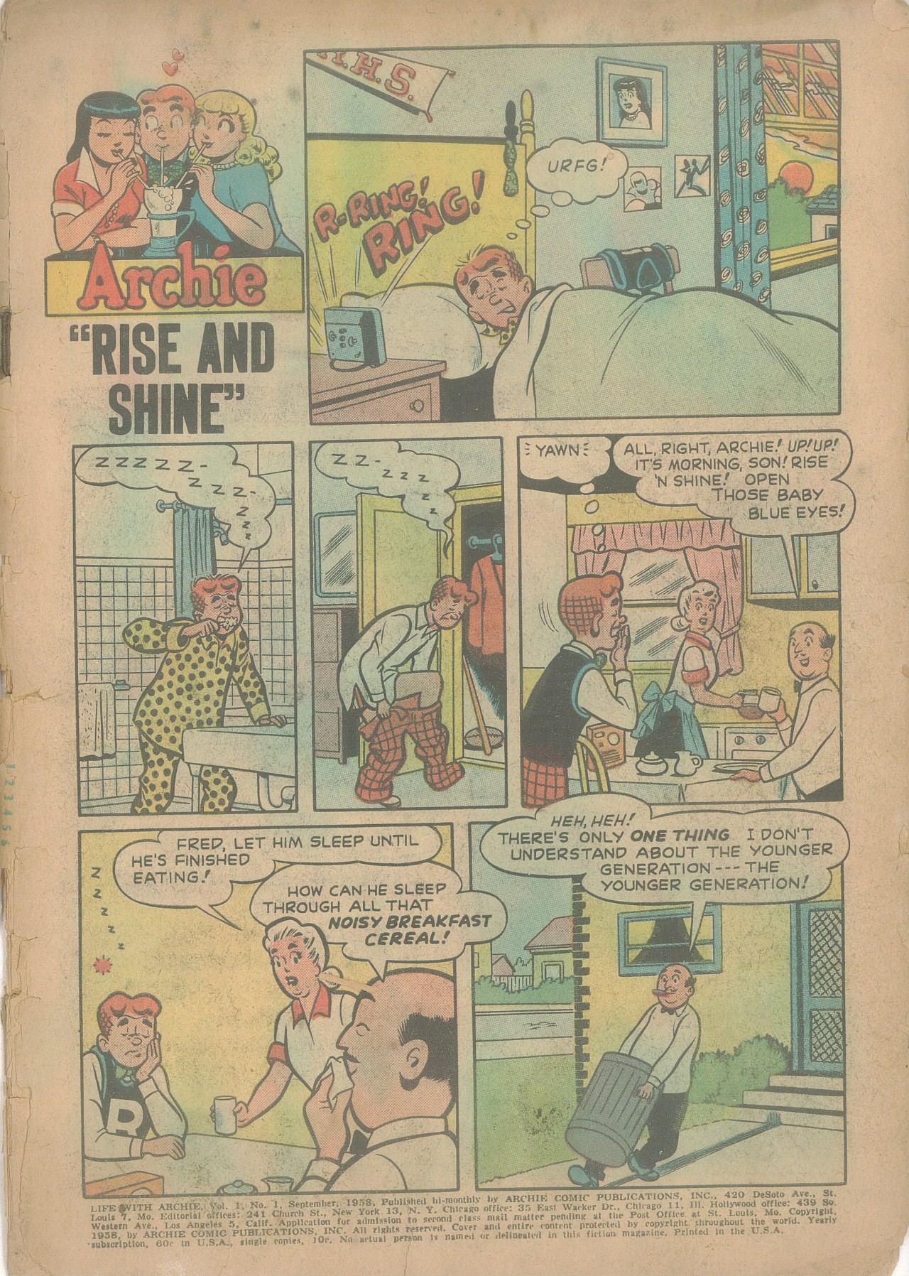 Read online Life With Archie (1958) comic -  Issue #1 - 3