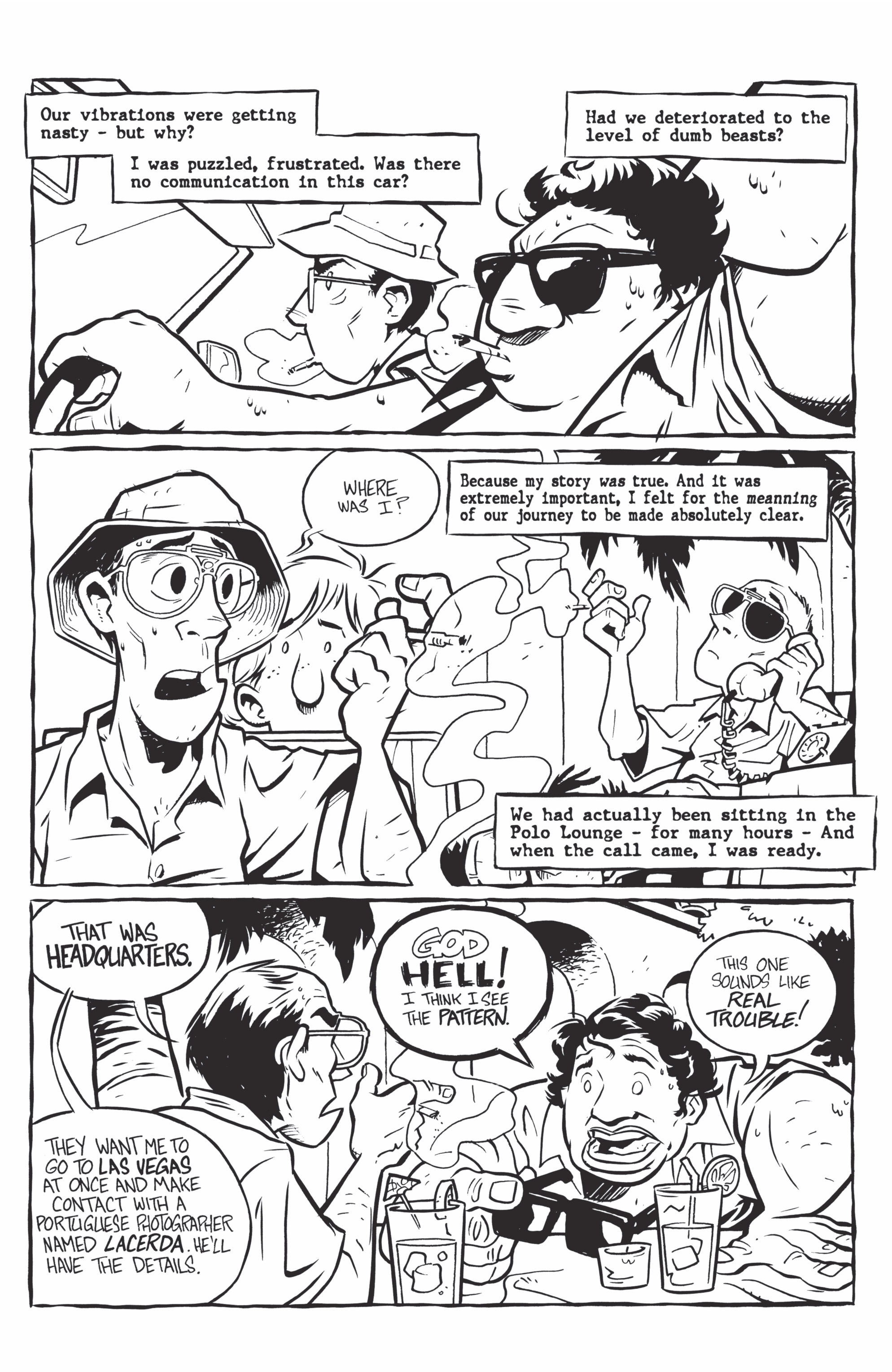 Read online Hunter S. Thompson's Fear and Loathing in Las Vegas comic -  Issue #1 - 12